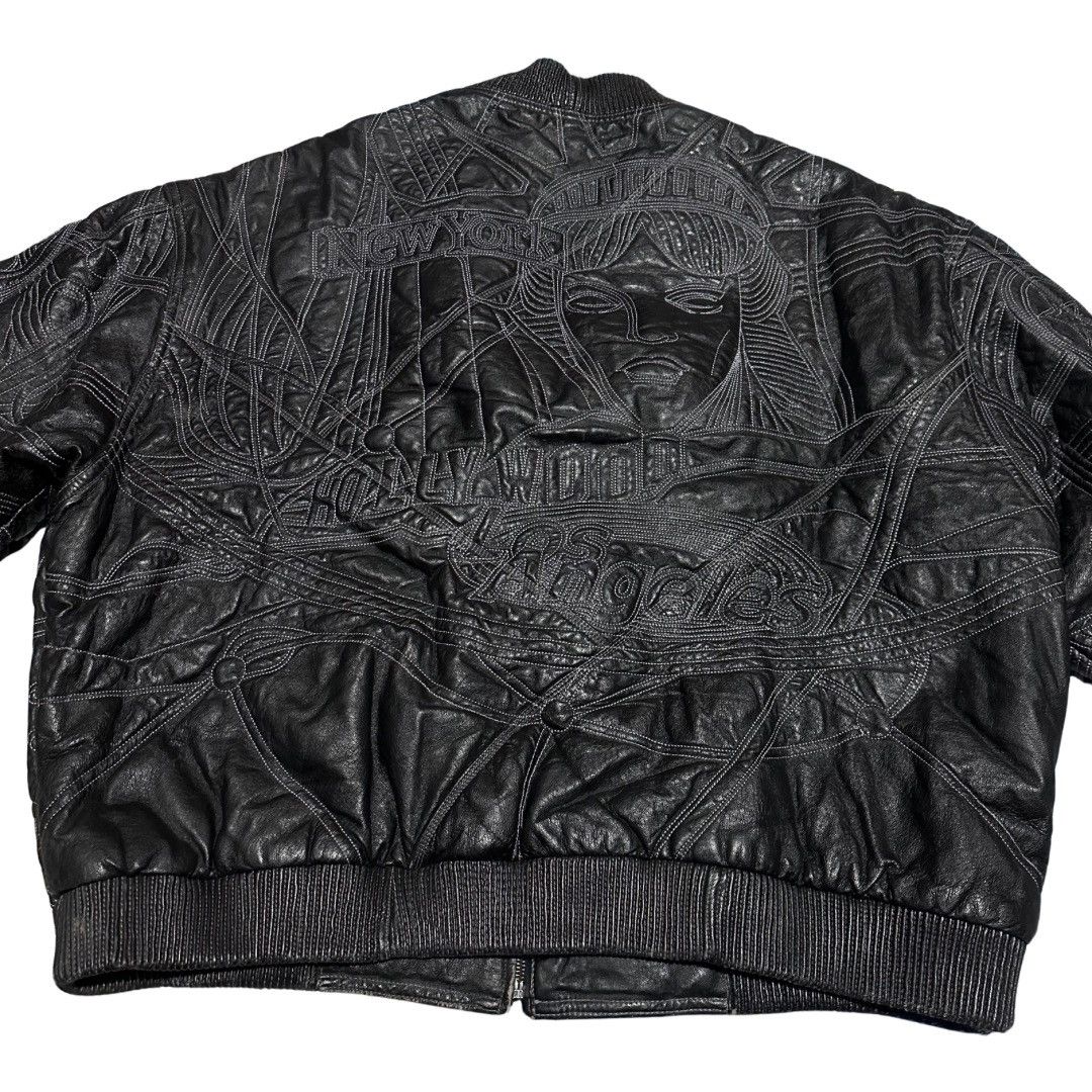 Other MAX USA LEATHER JACKET 🗽 Size US XXL / EU 58 / 5 - 4 Thumbnail