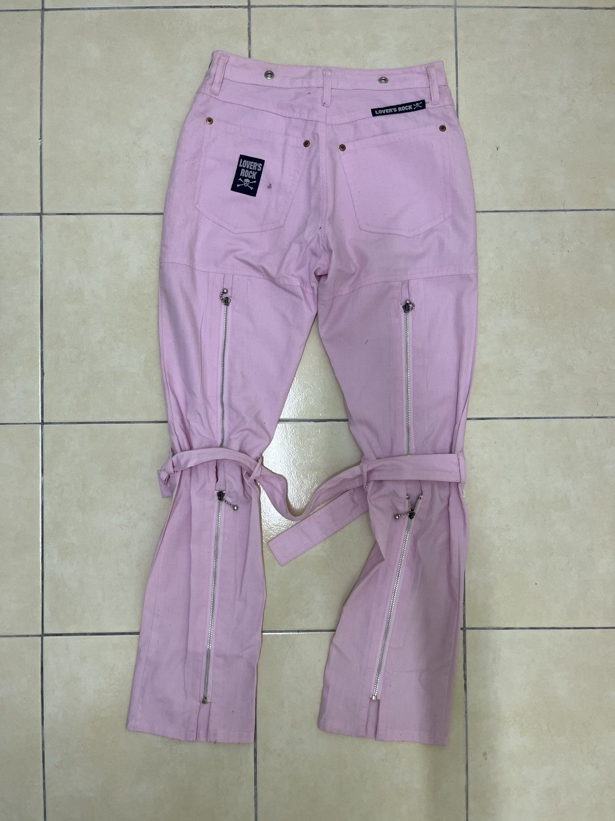 Other Super Lover (Lovers Rock) Pink Utility Bondage Pants Size 27" / US 4 / IT 40 - 10 Thumbnail
