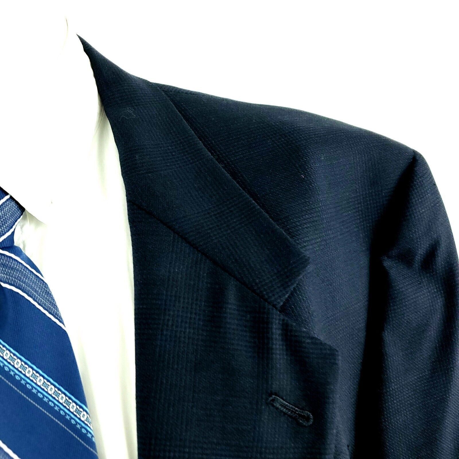 Hart Schaffner Marx Hart Schaffner Marx Soft Tailored Virgin Heavy Wool 2 Button Size 48L - 2 Thumbnail