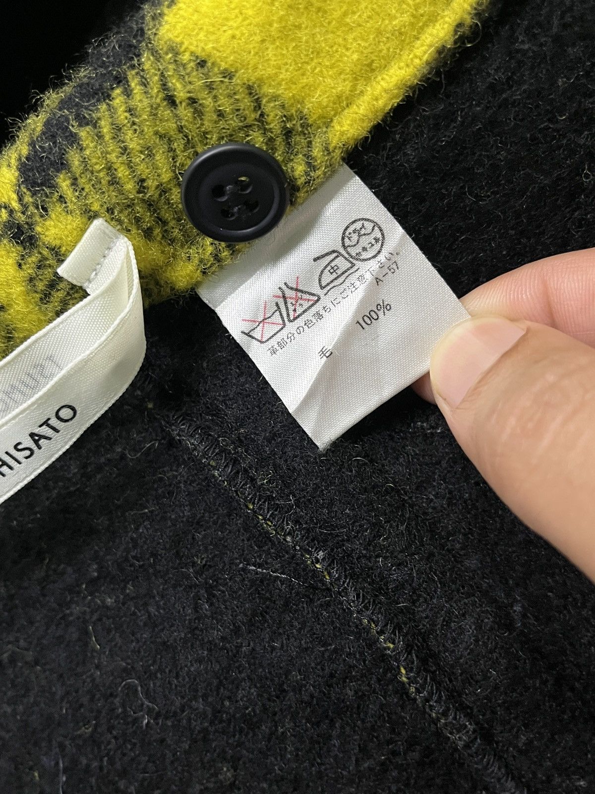 Issey Miyake Tsumori Chisato Tartan Wool Wrap Skirt Leather Suspender Size 30" / US 8 / IT 44 - 15 Thumbnail