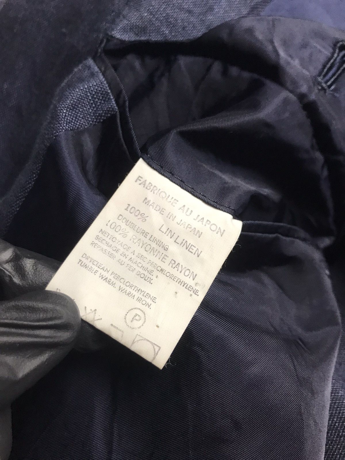 Yohji Yamamoto Vintage Y’s for Men Linen Jacket Size US M / EU 48-50 / 2 - 10 Thumbnail