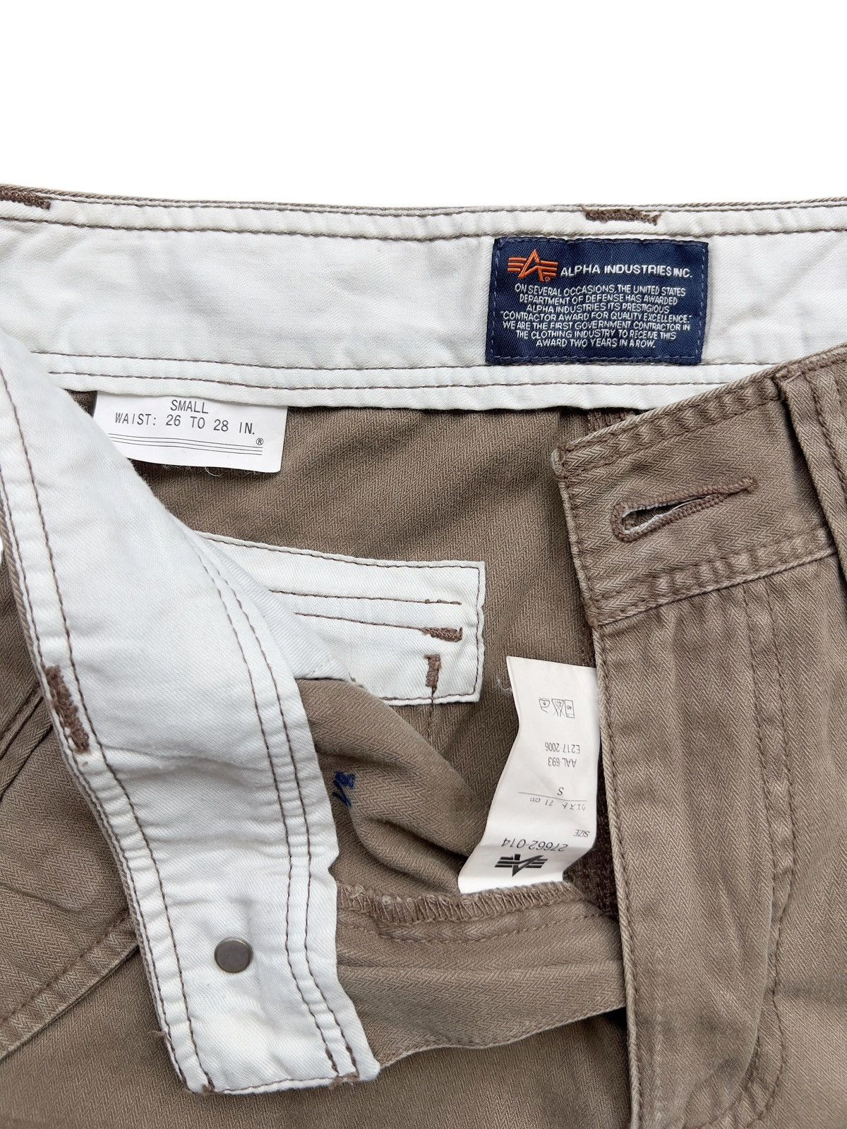 Alpha Industries Alpha Industry Multipocket Tactical Baggy Pants 29x30.5 Size US 29 - 8 Thumbnail