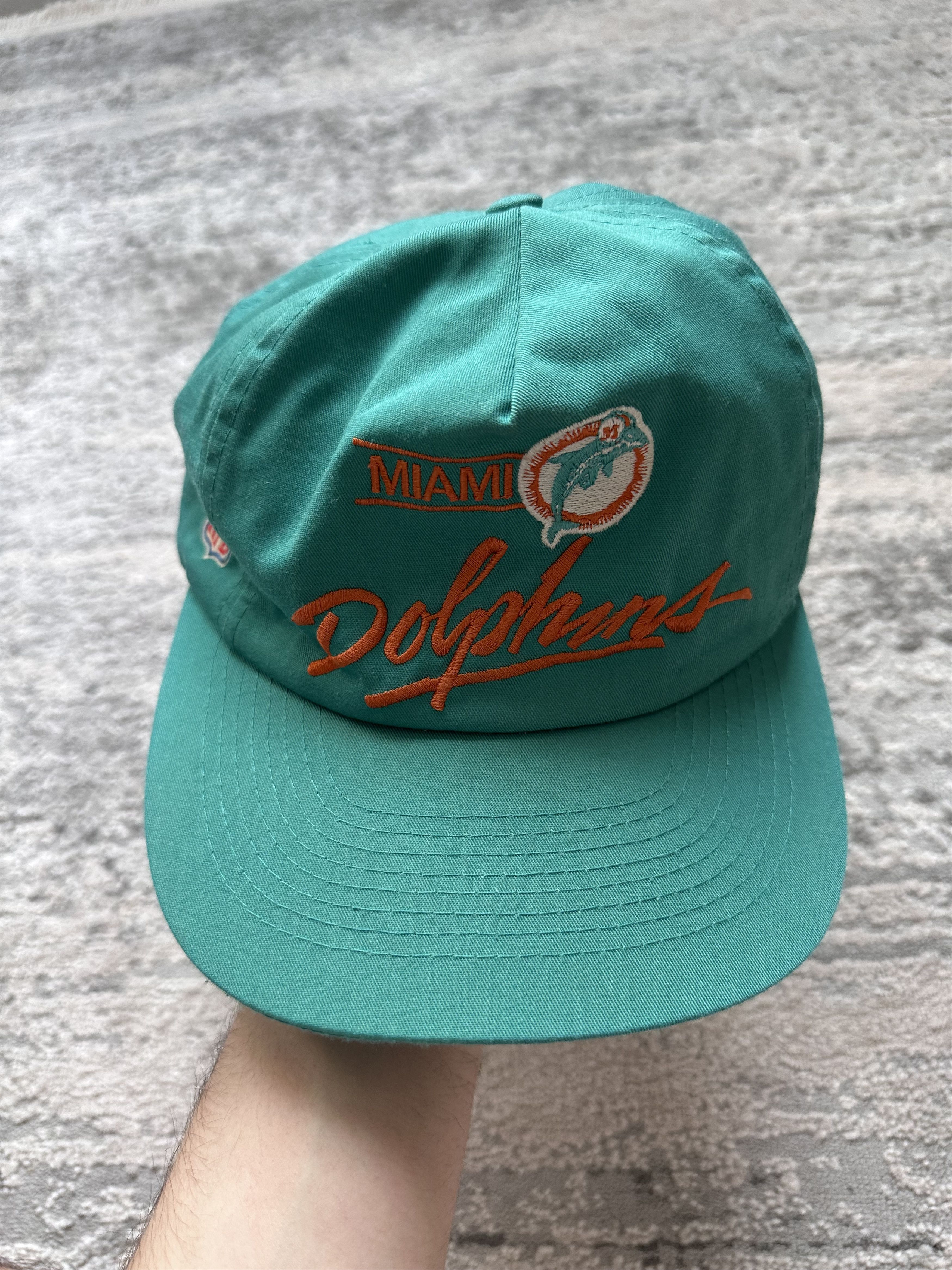NFL Miami Dolphins vintage cap Size ONE SIZE - 3 Thumbnail