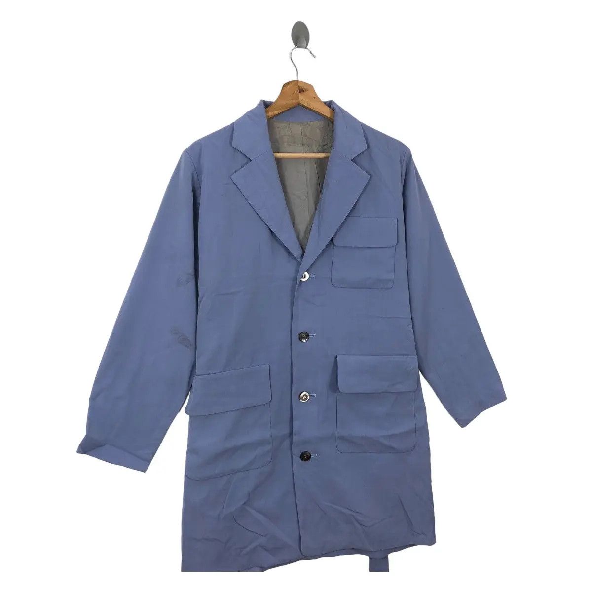 Yohji Yamamoto Vtg YOHJI YAMAMOTO Y’s 1996 Collection Trench Coat Jacket Size M / US 6-8 / IT 42-44 - 1 Thumbnail