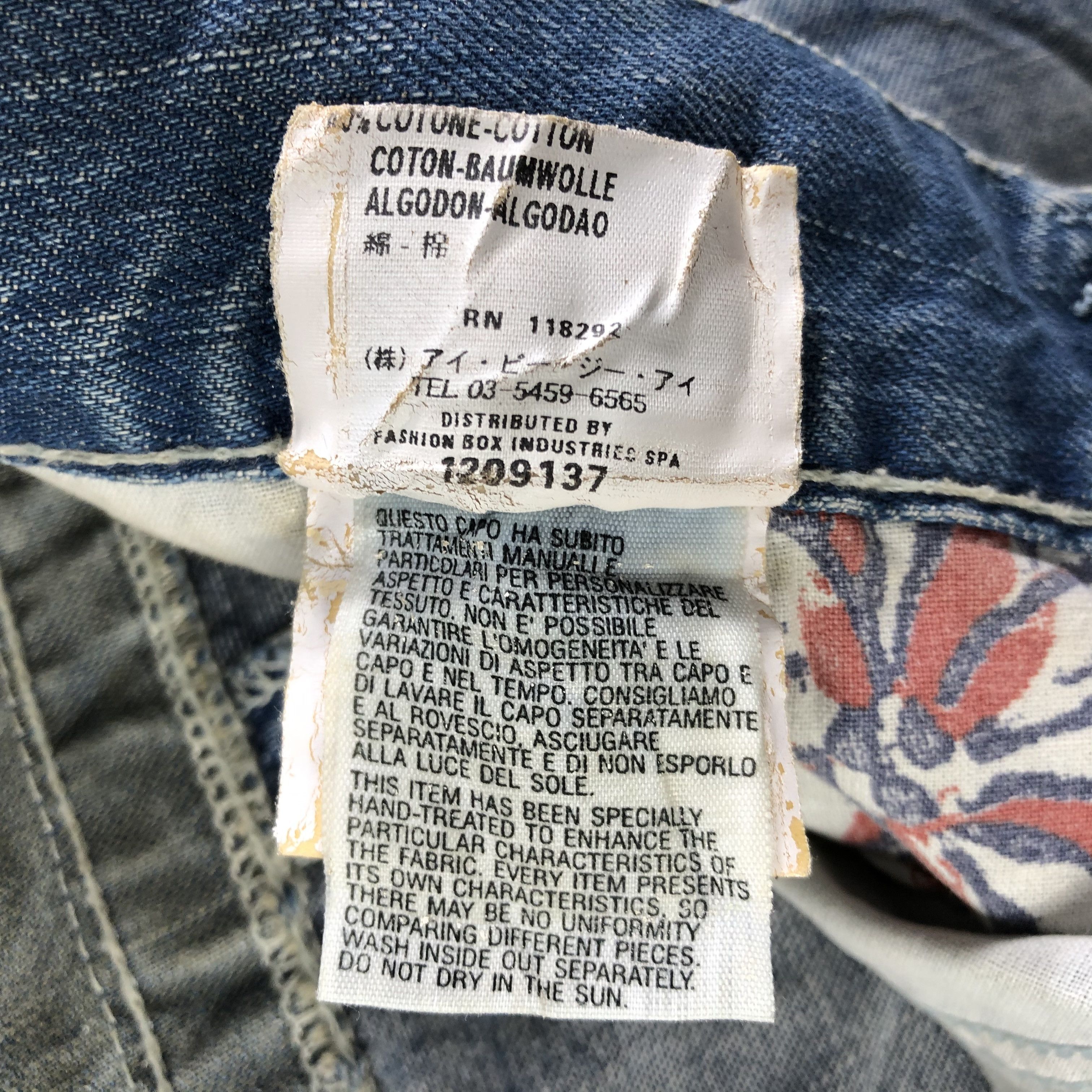 Replay Replay Jeans Patchwork Denim KJ2112 Size US 31 - 11 Thumbnail