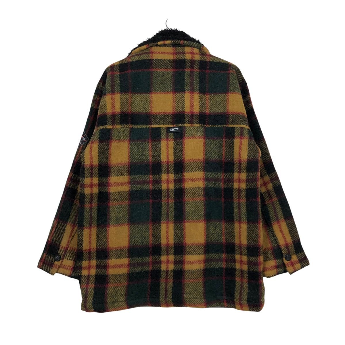 Japanese Brand 🔥VINTAGE WOOL CHORE JACKET PEAKABOO TARTAN ISSEY MIYAKE Size US L / EU 52-54 / 3 - 10 Thumbnail