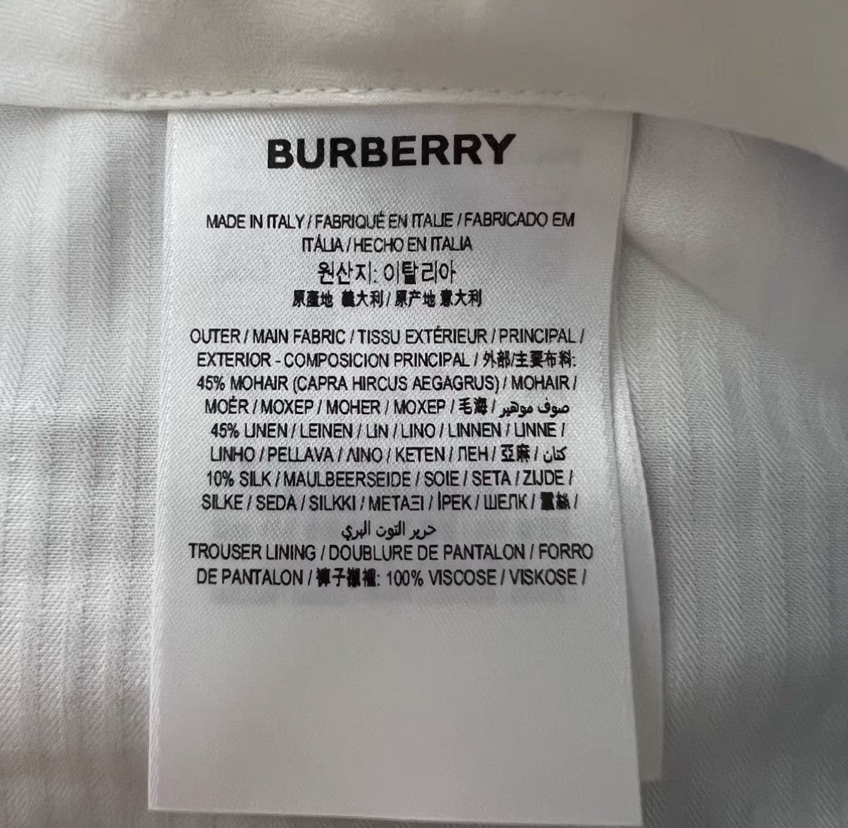 Burberry Burberry Blue Trousers J41 Size US 28 / EU 44 - 3 Thumbnail