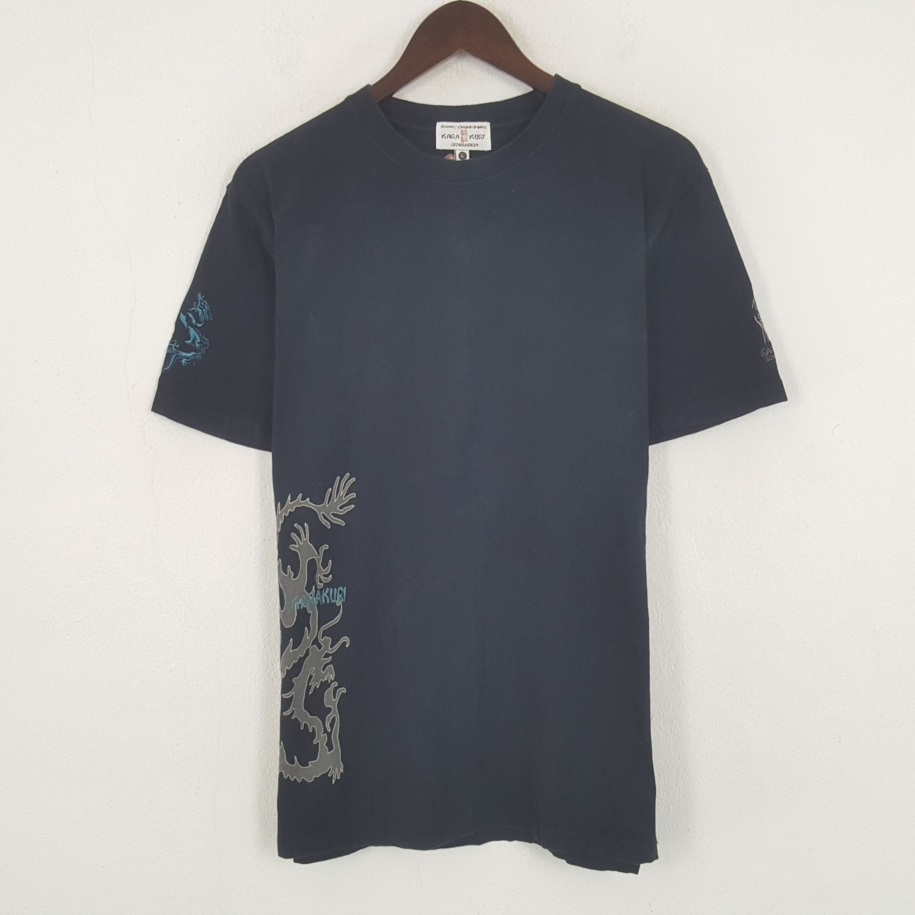 Japanese Brand × Vintage Vintage Karakuri Japanese Tshirt Size US M / EU 48-50 / 2 - 3 Thumbnail