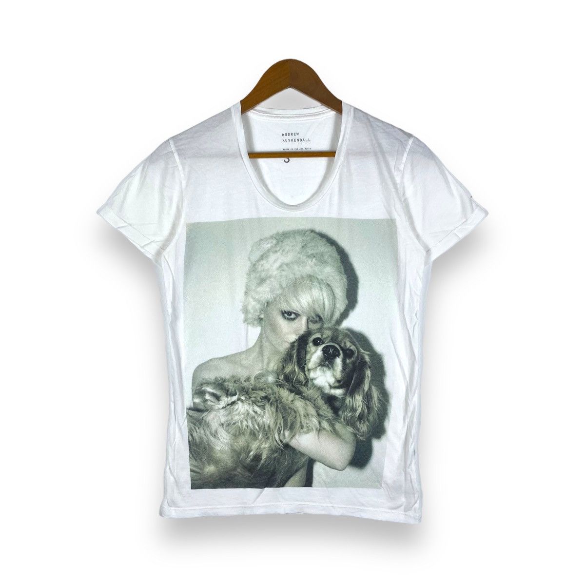 Blood Is The New Black Hugz Andrew Kuykendall Photograph Tee