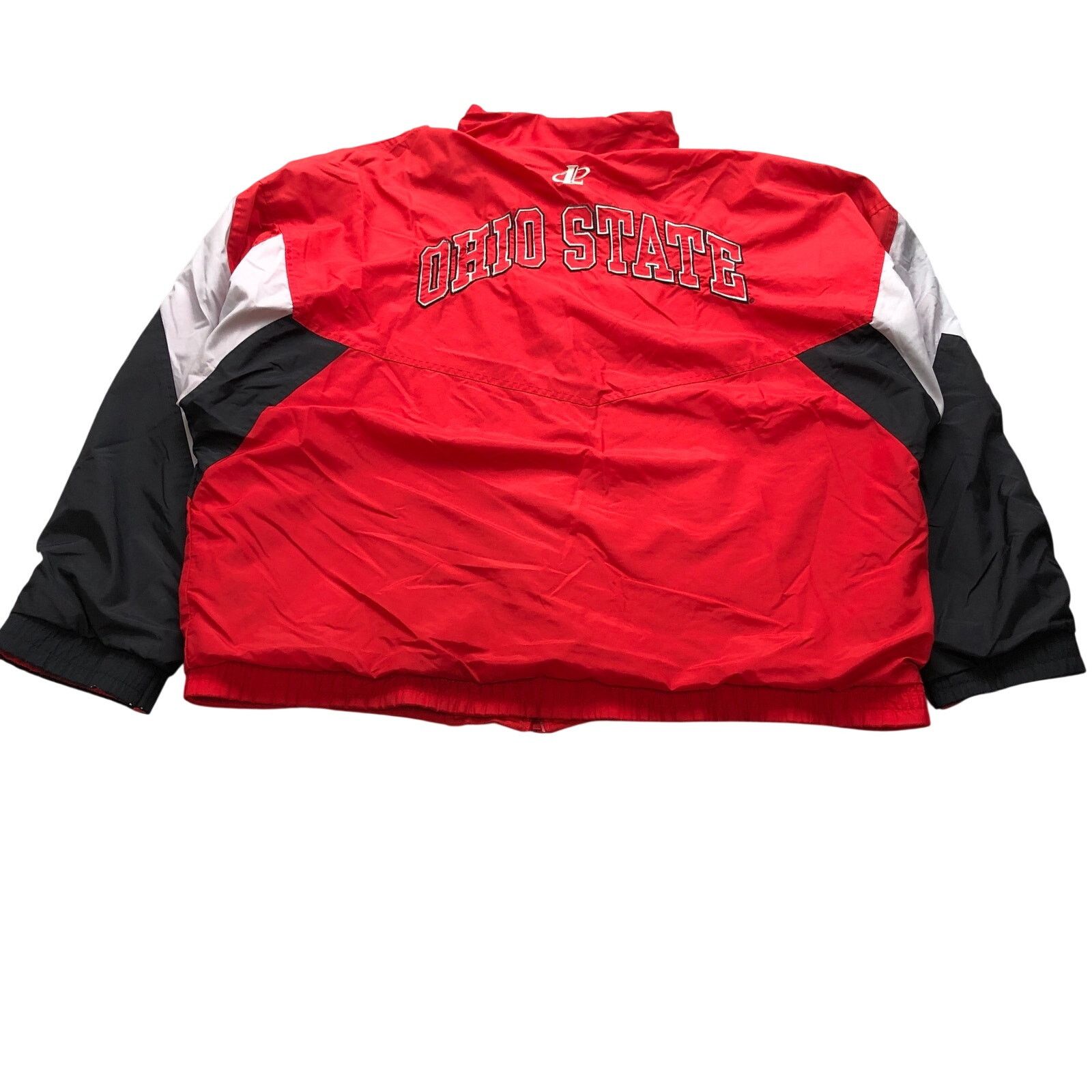 Logo Athletic Vintage 90s Ohio State Buckeyes Reversible Jacket XXL Red Size US XXL / EU 58 / 5 - 1 Thumbnail