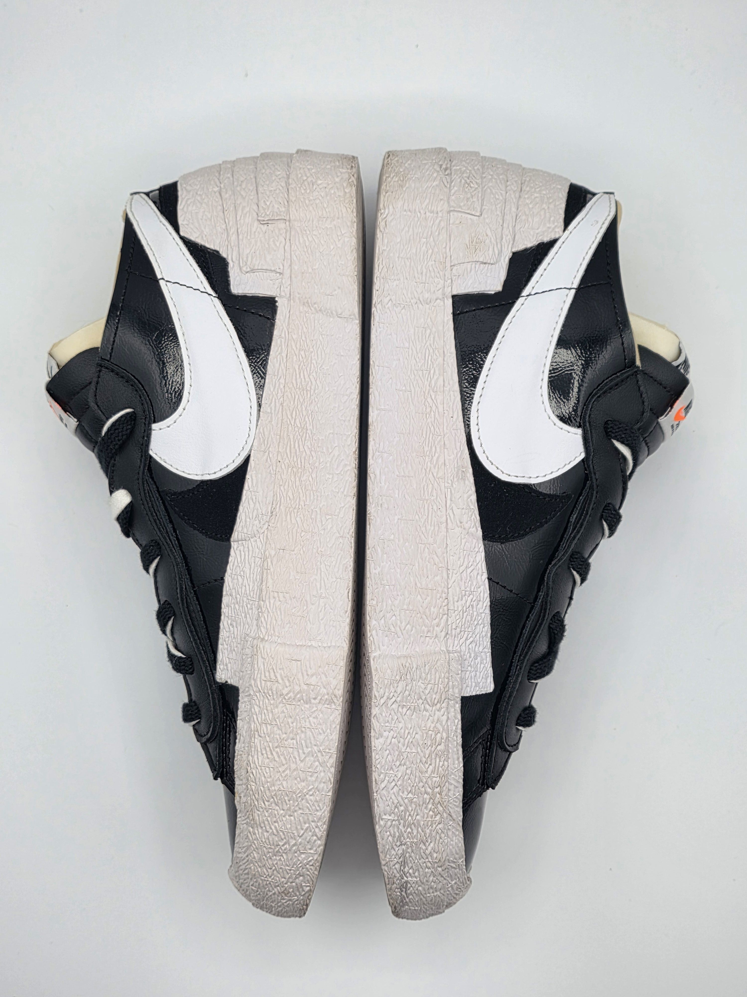 Nike Nike Sacai Blazer Low Black Patent Size US 11 / EU 44 - 7 Thumbnail