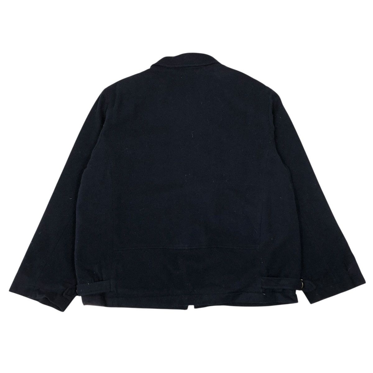 Vintage 🔥VINTAGE ZIPPER WOOL CROPPED JACKET EDDIE BAUER ISSEY MIYAKE Size S / US 4 / IT 40 - 2 Thumbnail