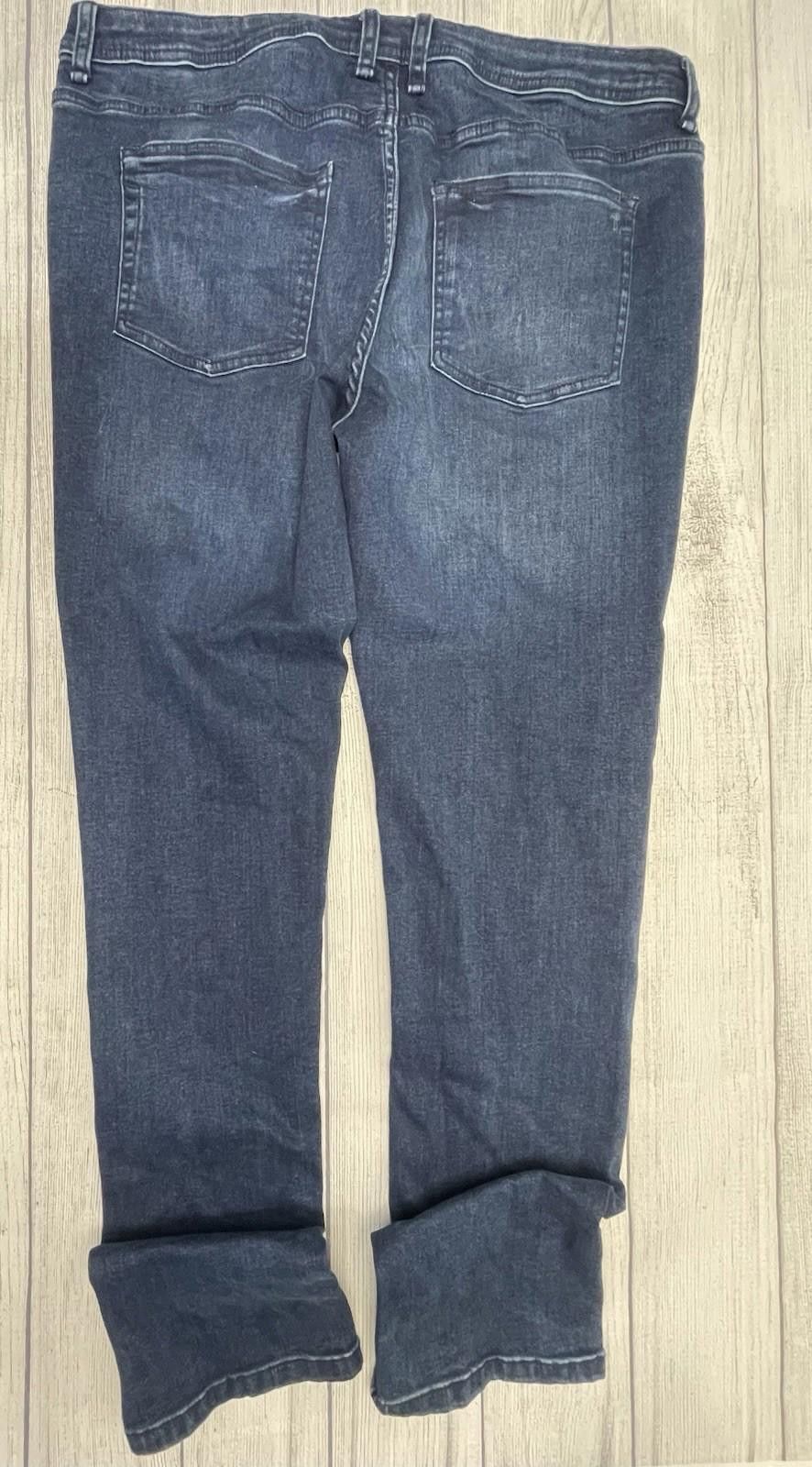 Other NYC The Perfect Jean Men’s Athletic Fit Dark Blue Size 38x34 Size US 38 / EU 54 - 3 Thumbnail