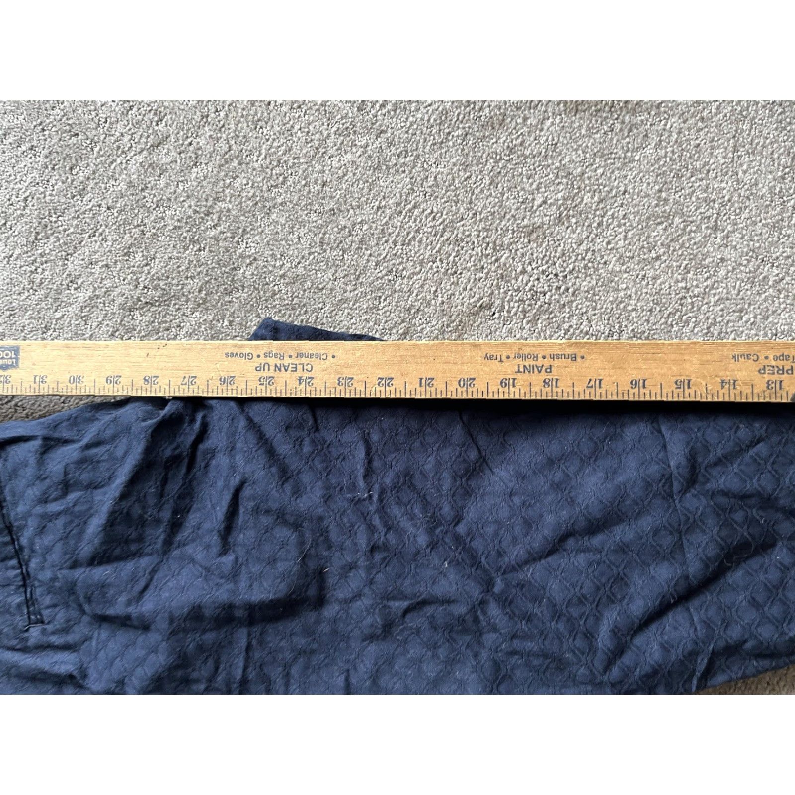 Gap VINTAGE Gap Women Cropped Slim Stretch Pants Size 8 Navy Blue Casual Skinny Inseam 26 Size 30" / US 8 / IT 44 - 6 Thumbnail