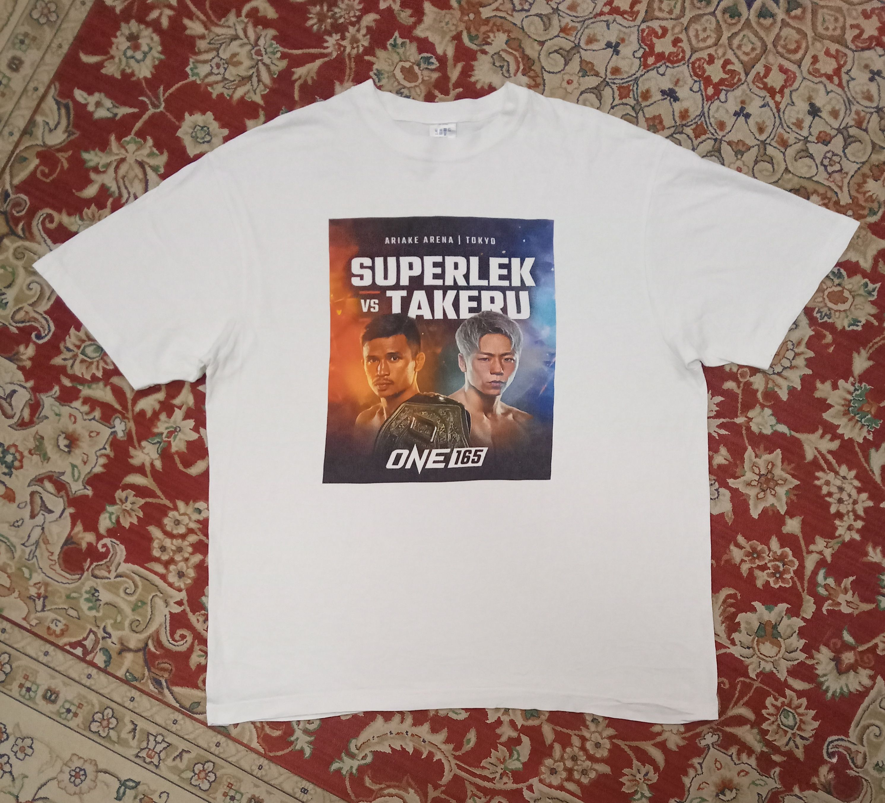 Other One 165 Superlek vs Takeru Ariake Arena Tokyo Rare T Shirt Size US XL / EU 56 / 4 - 1 Thumbnail
