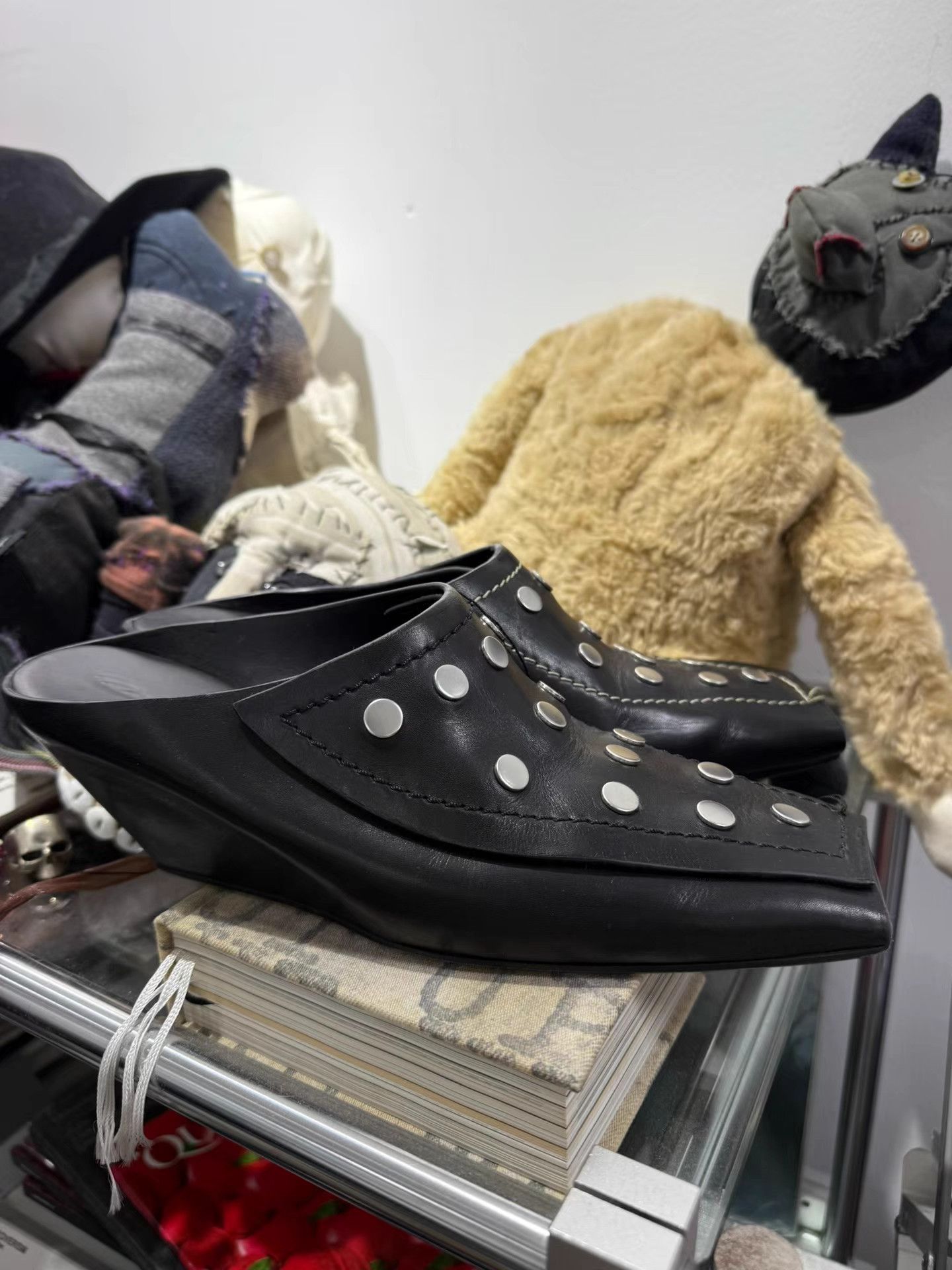 Rick Owens RICK OWENS Snap Button Rivet Slides K20 Size US 7 / IT 37 - 3 Thumbnail