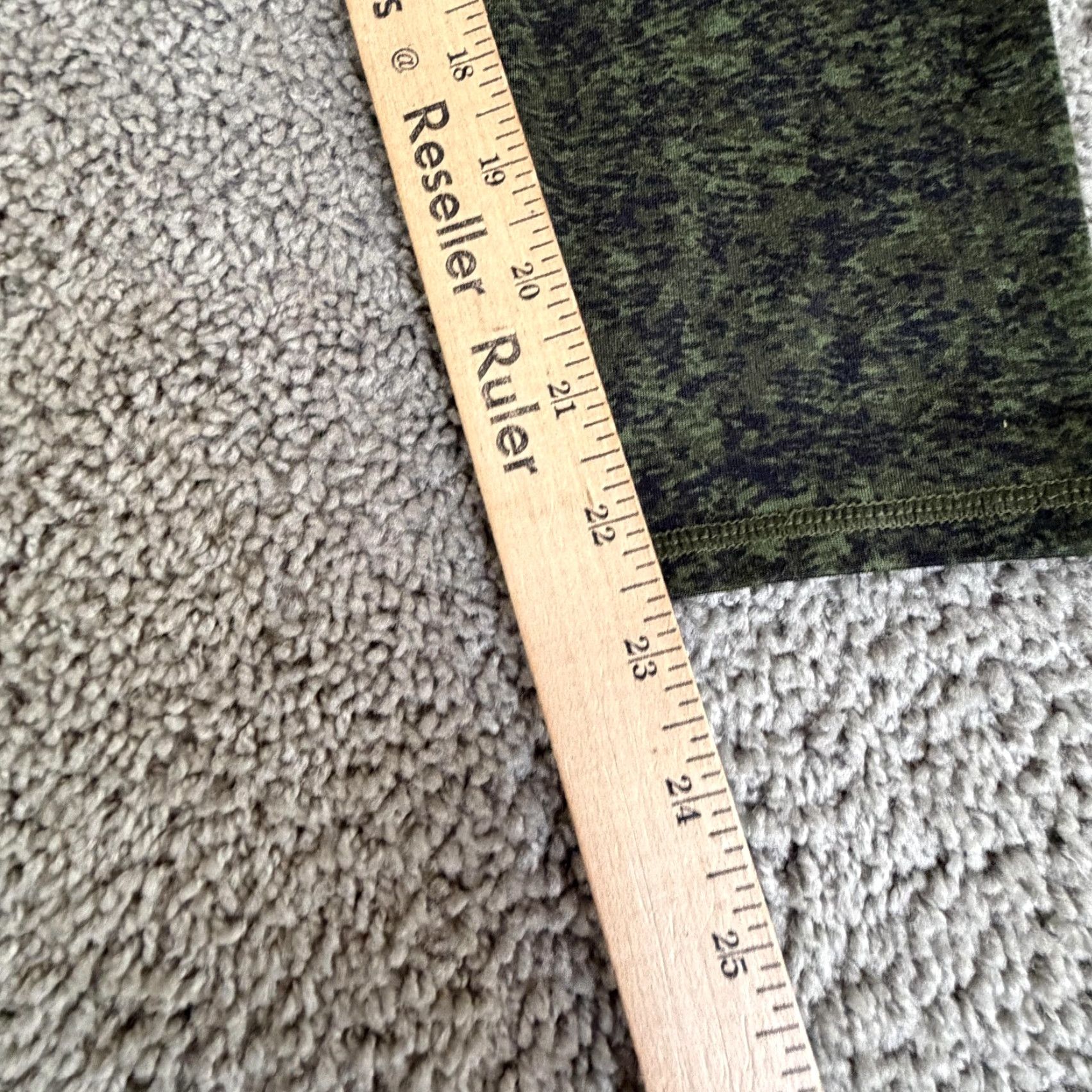 Fabletics Fabletics Leggings Womens M Green Flecked Ankle Reflective Activewear Size 32" / US 10 / IT 46 - 6 Thumbnail
