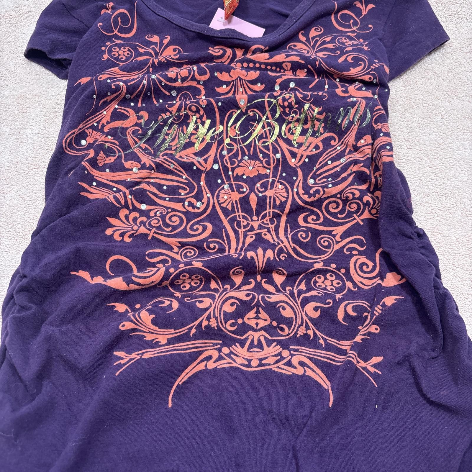 Other y2k purple apple bottoms baby tee Size XL / US 12-14 / IT 48-50 - 3 Thumbnail