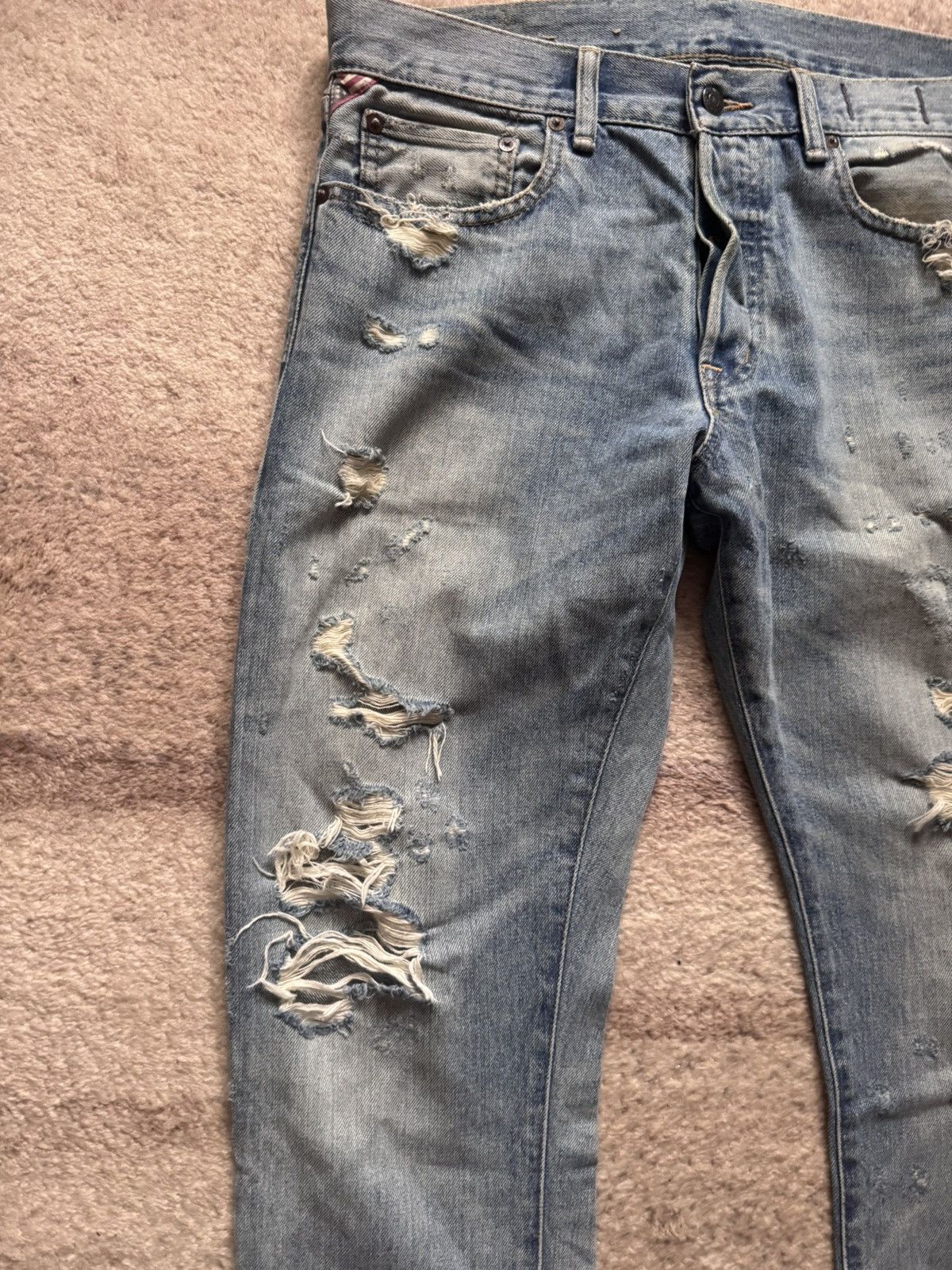 Denim & Supply Ralph Lauren Ralph Lauren denim supply pants jeans swag drill amiri 33/32 Size US 33 - 3 Thumbnail