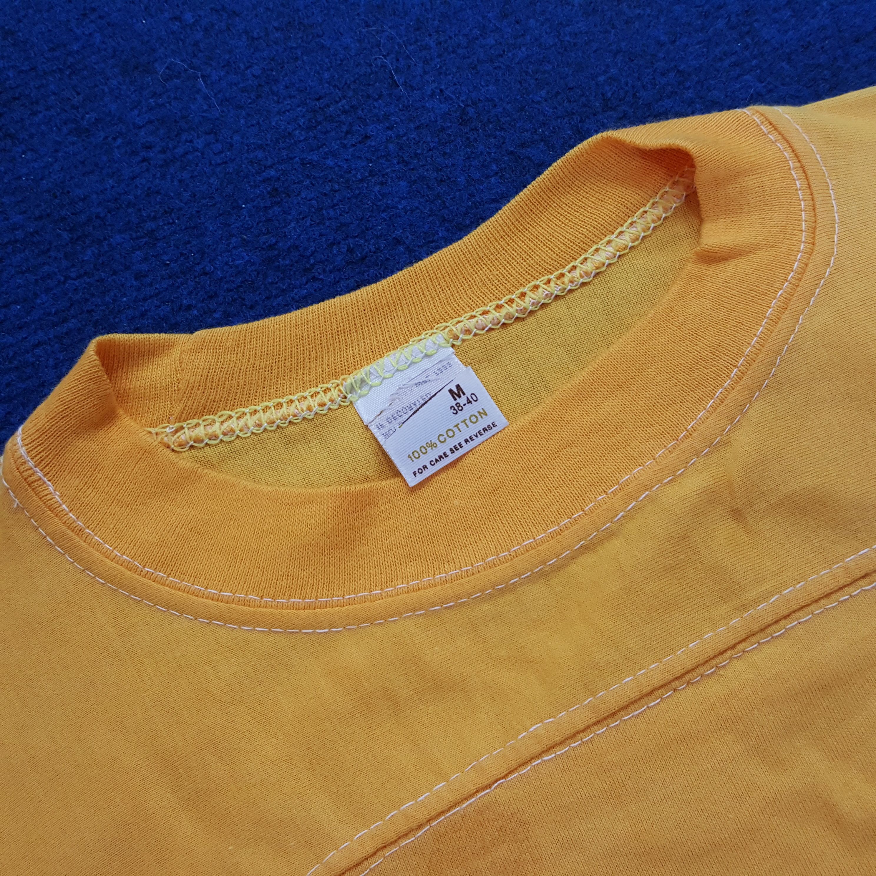 Vintage Vintage Streetwear Plain T-shirt Size US S / EU 44-46 / 1 - 4 Thumbnail