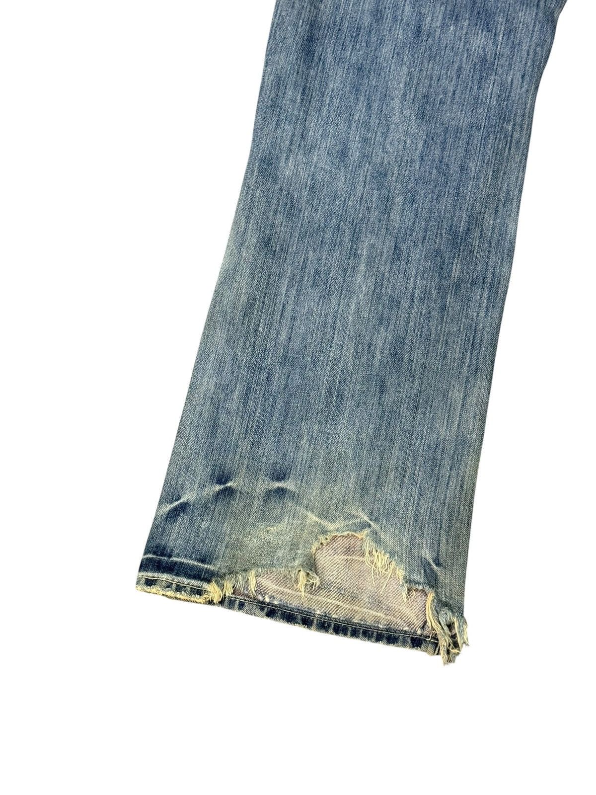Japanese Brand Loose Jeans Rush Hour Distress Faded amiri dior homme 3🟦5 Size US 33 - 10 Thumbnail