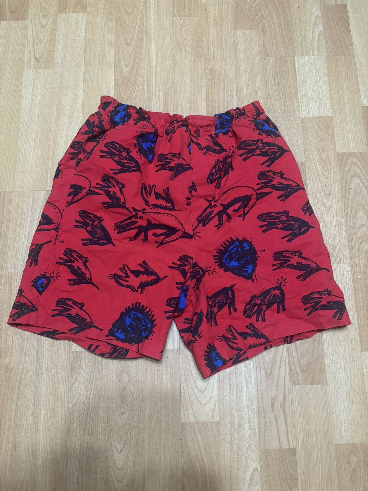 Vintage Vintage Wild Boar Shorts 90’s Handmade Surf Wear Size US 32 / EU 48 - 1 Thumbnail