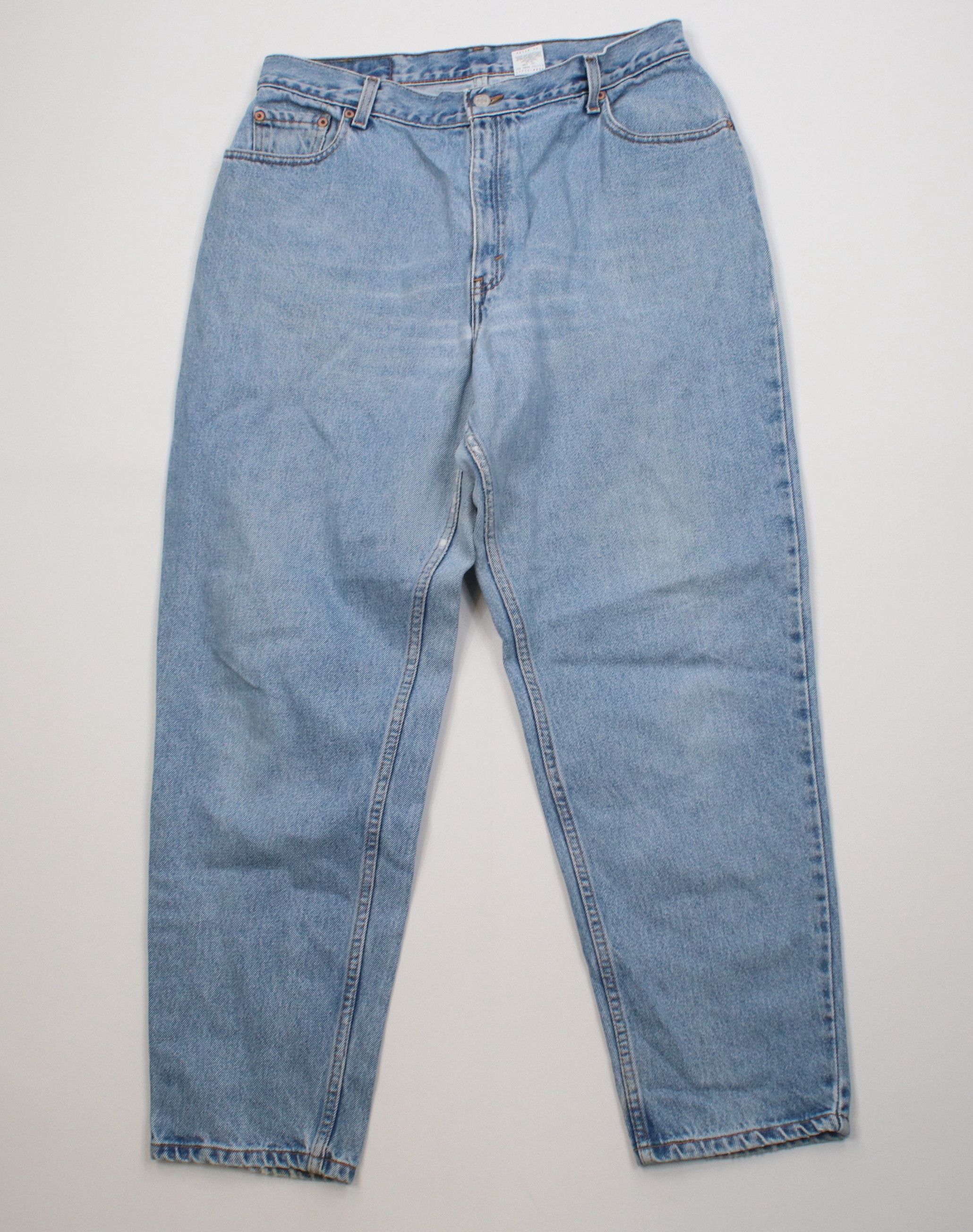 Levi's Vintage 90s Levis 550 Relaxed Fit Tapered Leg Denim Jeans Size 38" / US 16 / IT 52 - 1 Thumbnail