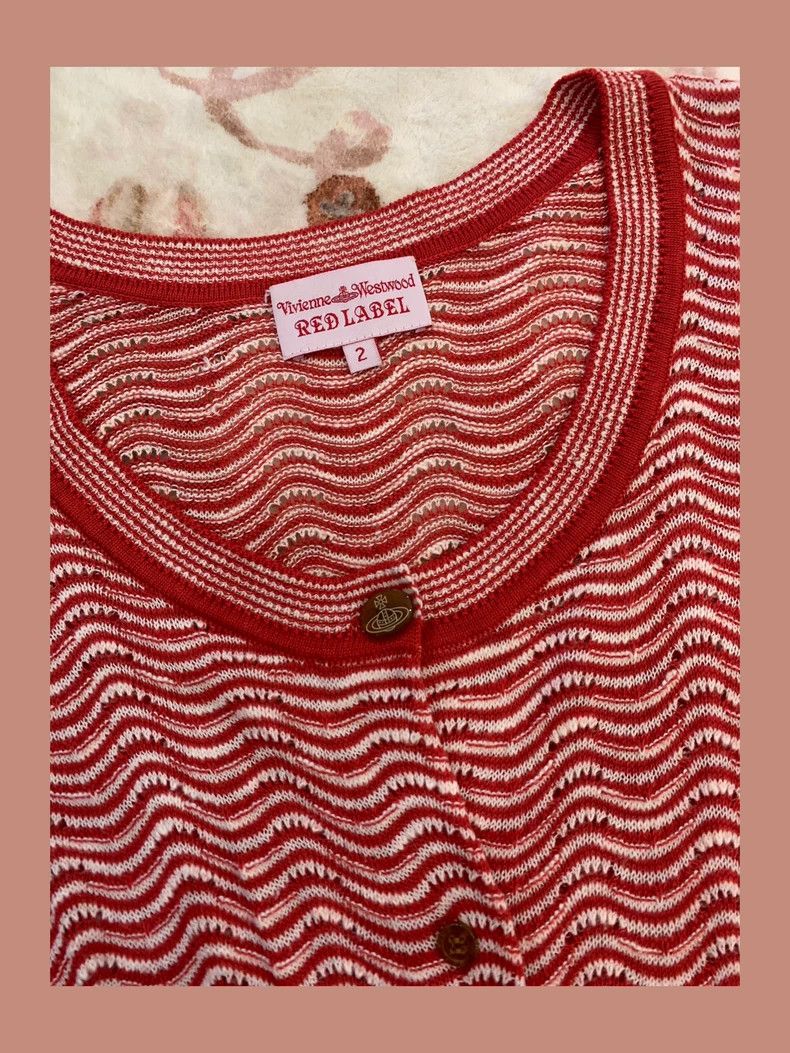 Vivienne Westwood Vivienne Westwood Striped cardigan Size M / US 6-8 / IT 42-44 - 5 Thumbnail