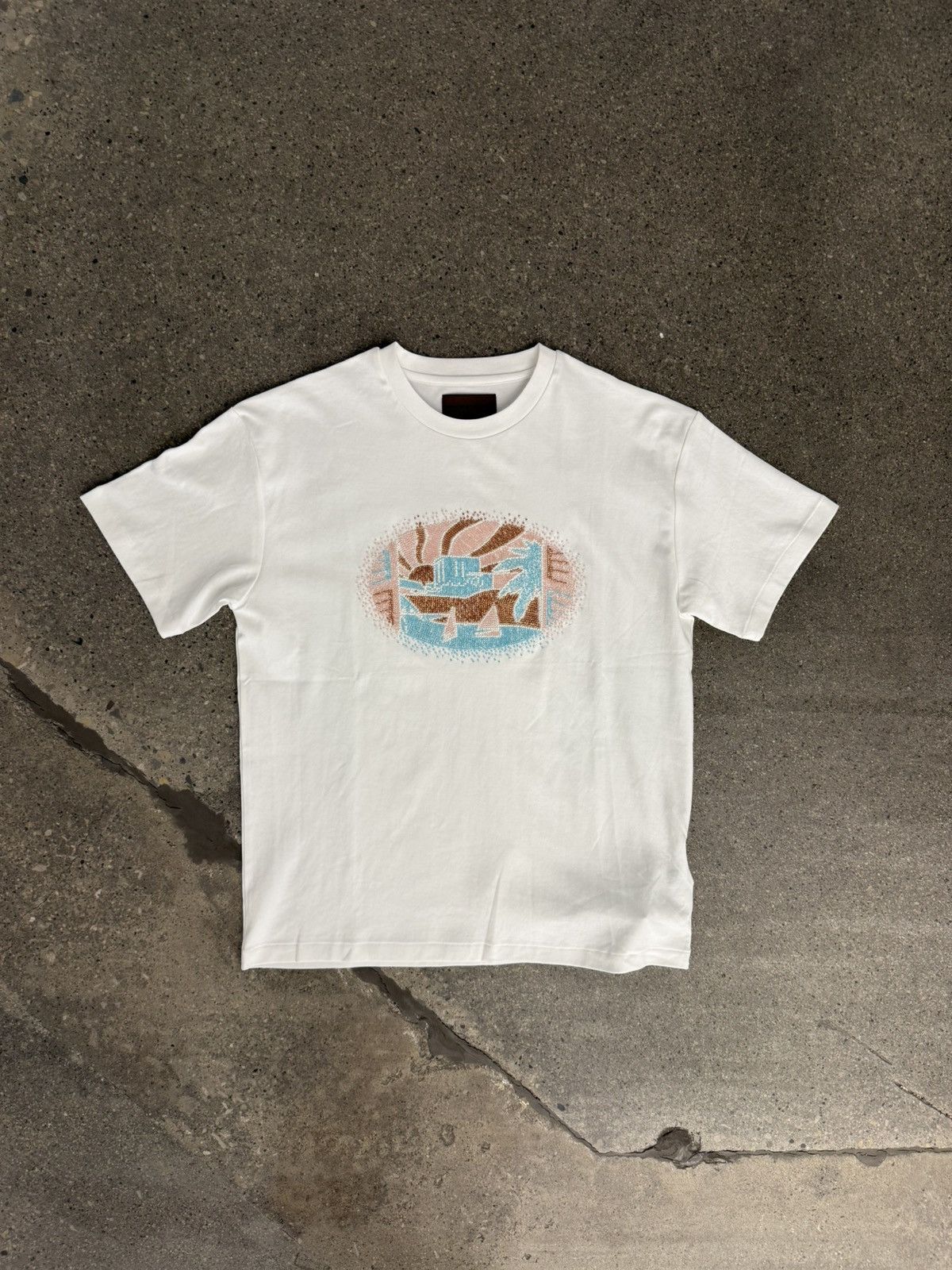 Birth of Royal Child Birth of Royal Child Beaded Nile River Tee Size US M / EU 48-50 / 2 - 1 Thumbnail