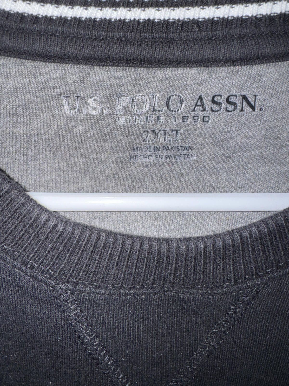U.S. Polo Assn. U.S. Polo Assn. Black Crewneck Sweatshirt Size 2XL Tall Size US XXL / EU 58 / 5 - 2 Thumbnail