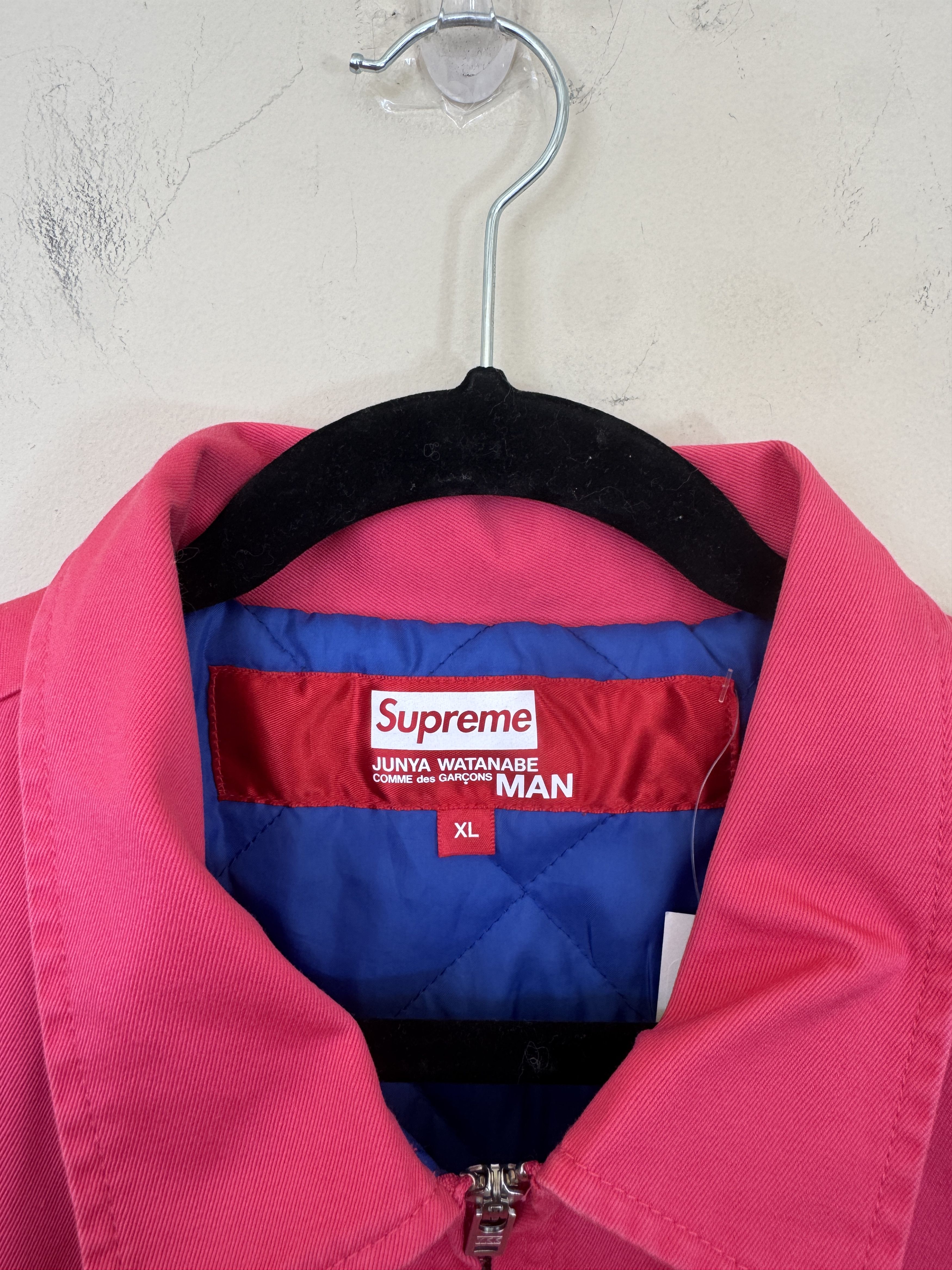 Supreme Supreme x COMME des GARCONS Zip Up Jacket Size US XL / EU 56 / 4 - 6 Thumbnail