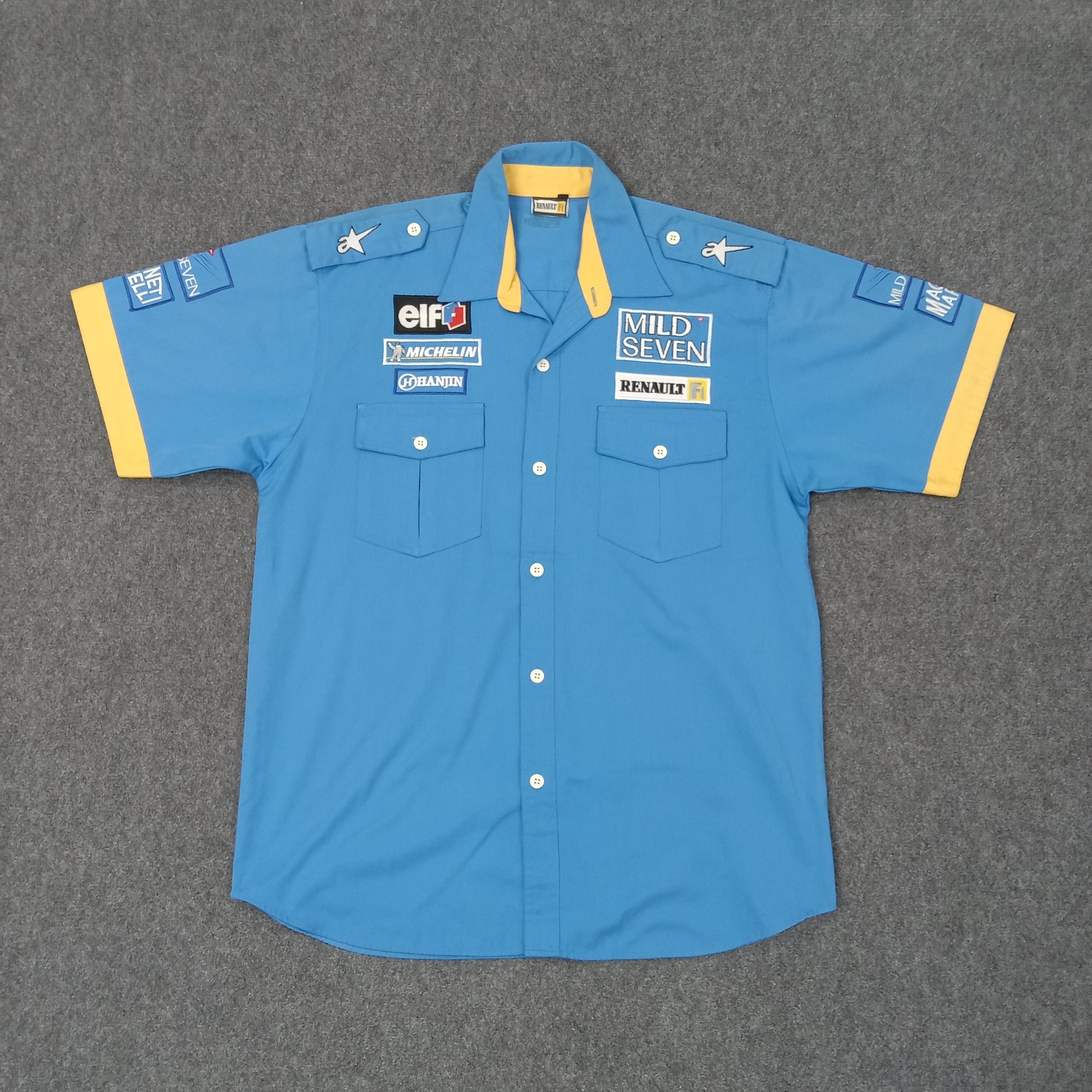 Formula 1 Mild Seven Magneti Marelli F1 Racing Shirt Button Up C239N75 Size US XL / EU 56 / 4 - 3 Thumbnail