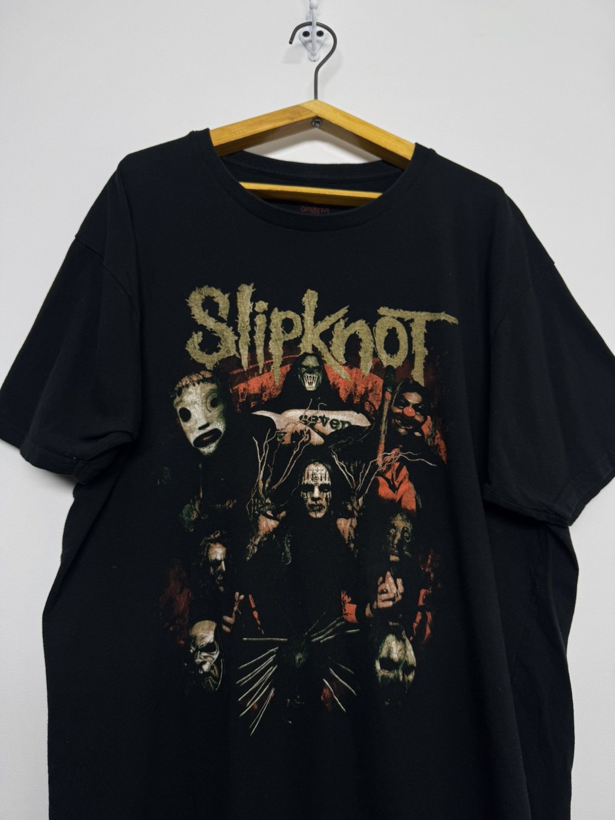 Slipknot SLIPKNOT T Shirt Black Double Sided Short Sleeve Size US XL / EU 56 / 4 - 5 Thumbnail
