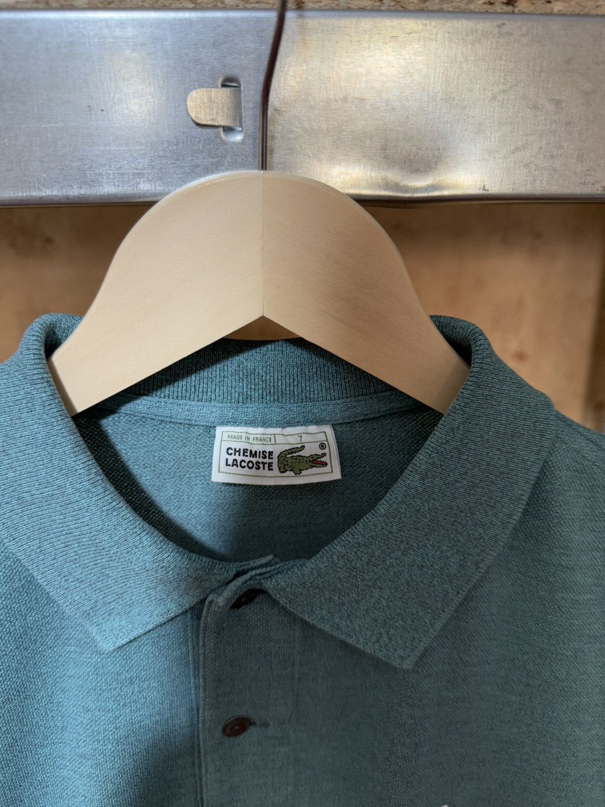 Lacoste × Vintage Vintage 90s Lacoste Polo T-Shirt Made In France Y2K HYPE Size US XXL / EU 58 / 5 - 4 Thumbnail