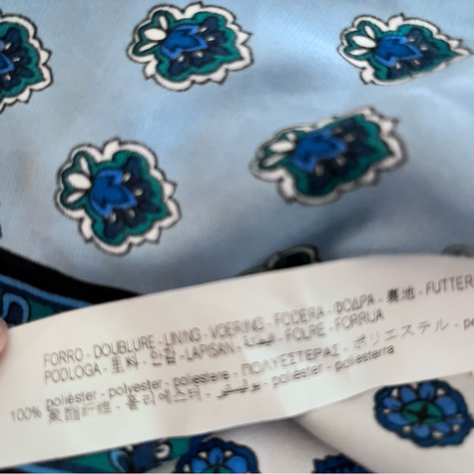 Zara Zara Hanky Scarf Bandana Assymetrical Wrap Midi Dress Blue Size XS / US 0-2 / IT 36-38 - 10 Thumbnail
