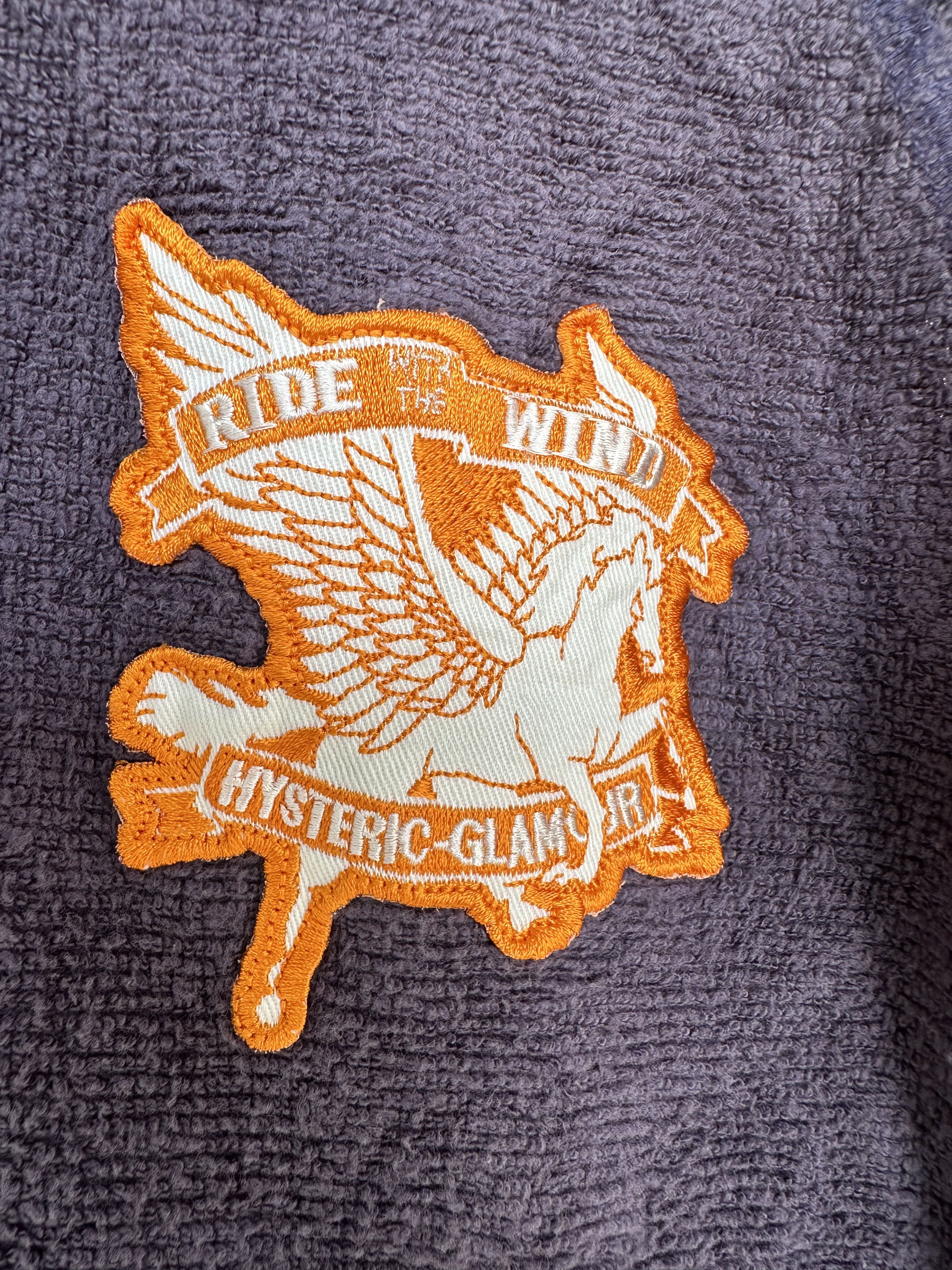 Hysteric Glamour Vtg Hysteric Glamour Ride With The Wind Wide Zipper Hoodie Size US S / EU 44-46 / 1 - 5 Thumbnail