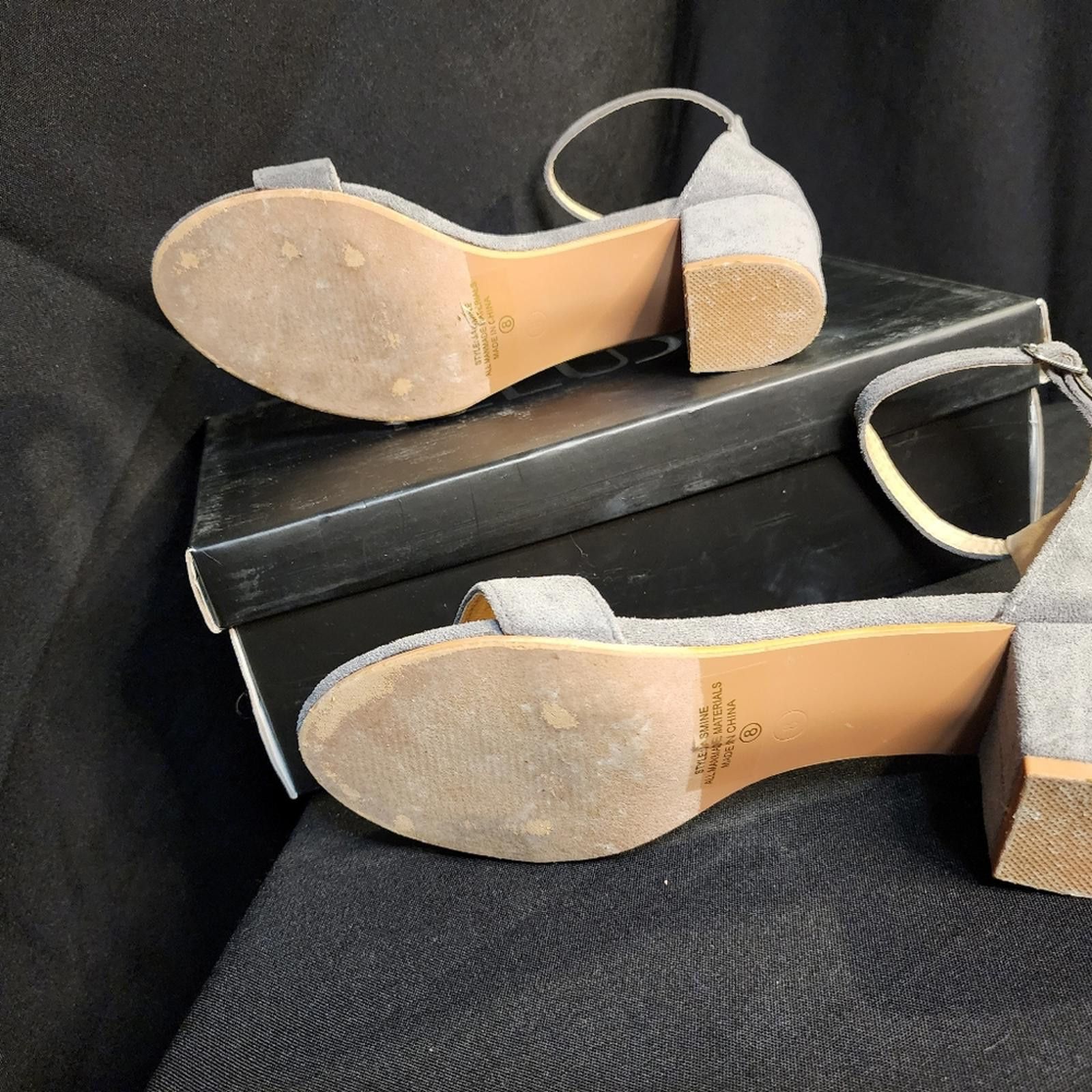 Other Size 8 Illude Grey "suede" sandals Size US 8 / IT 38 - 4 Thumbnail