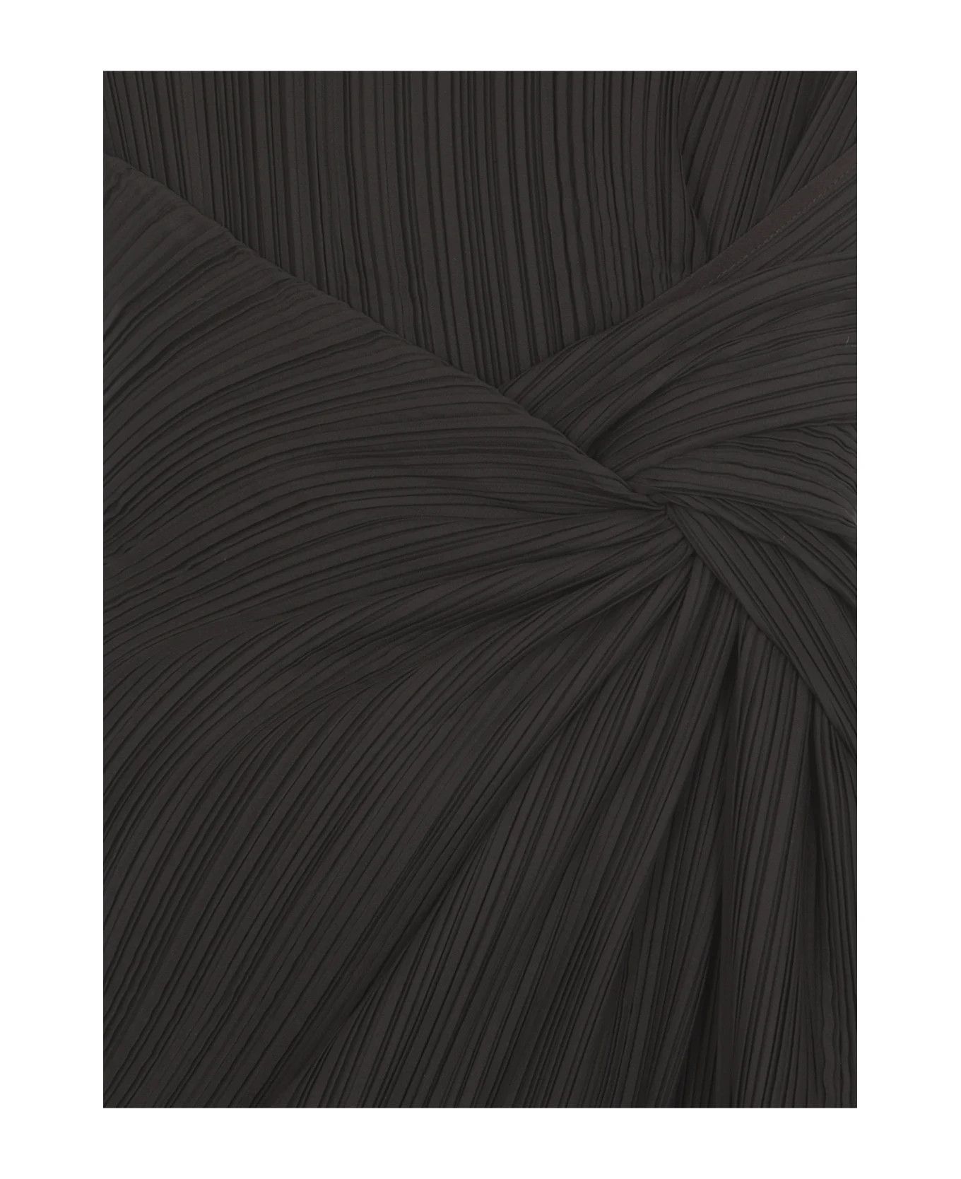 Lanvin o1y0326 Maxi Dress in Black Size M / US 6-8 / IT 42-44 - 5 Thumbnail