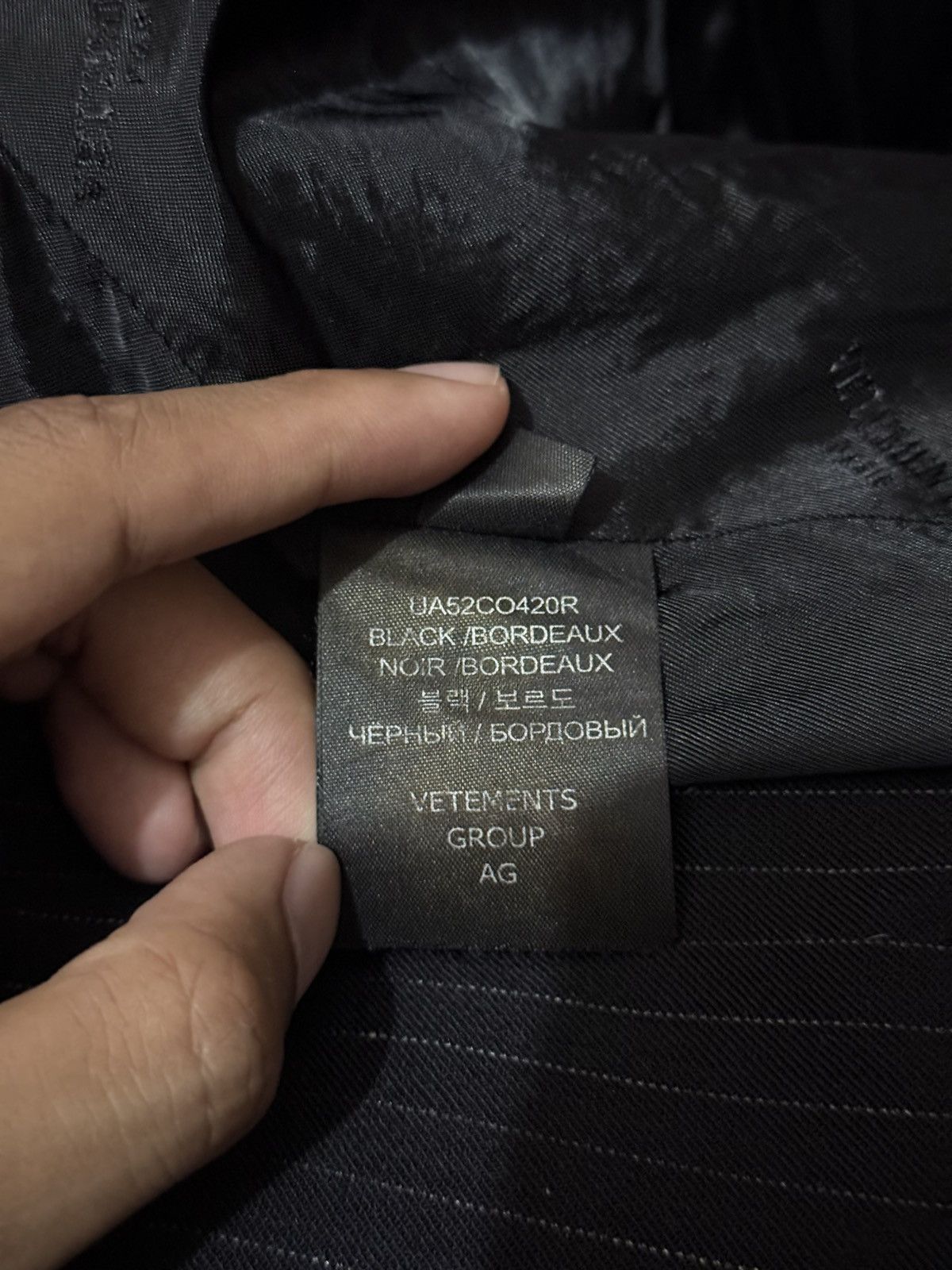 Vetements GRAIL! Archival Vetements Grunge Layered Coat Size US XL / EU 56 / 4 - 11 Thumbnail