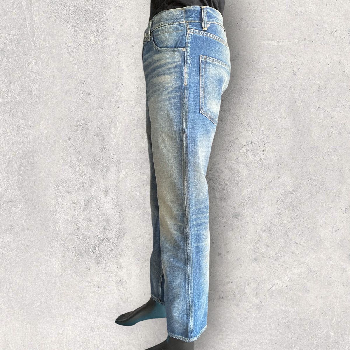 Visvim Visvim Social Sculpture 03D10 Damage Denim Size US 34 / EU 50 - 4 Thumbnail