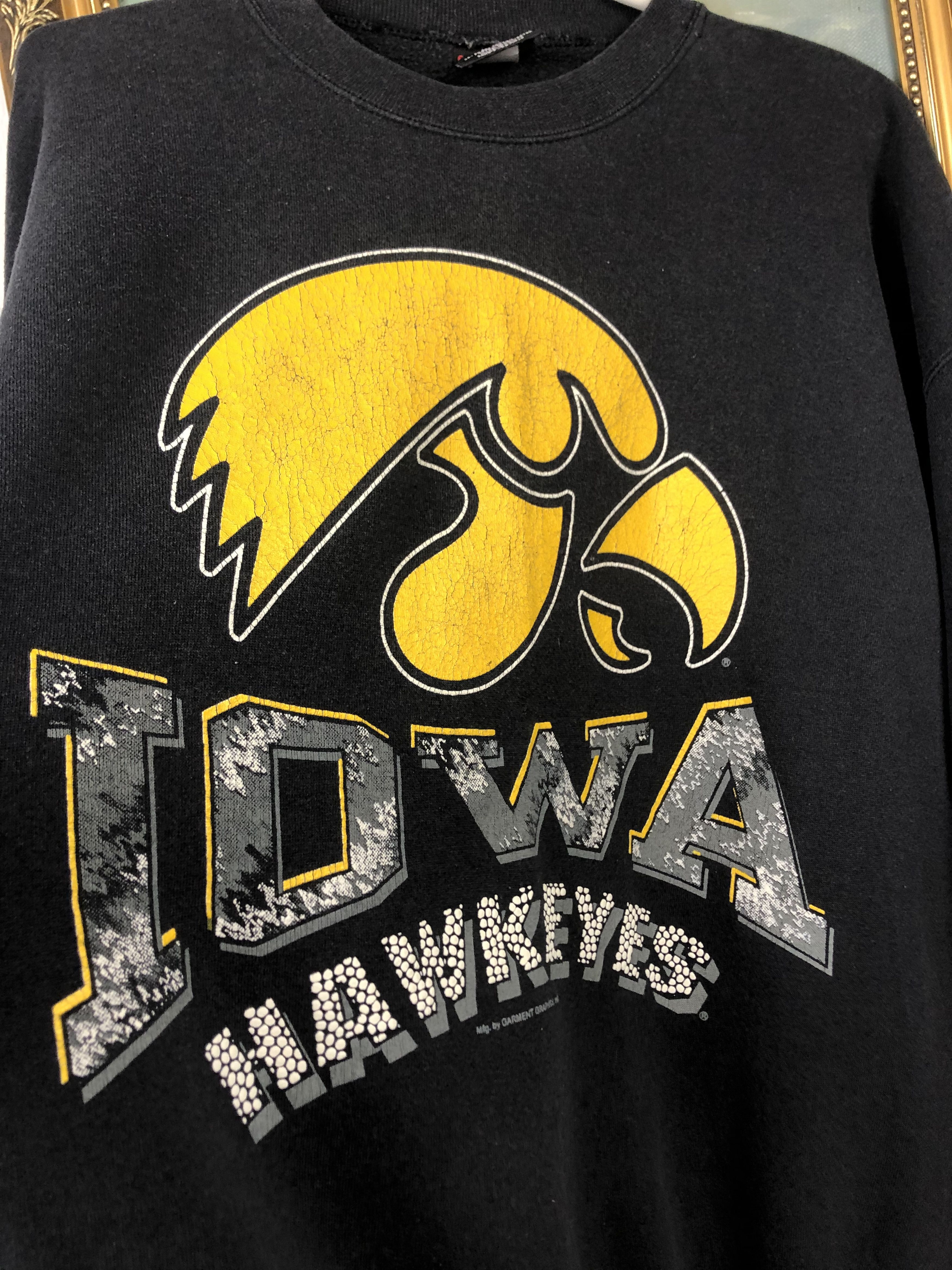 Vintage Vintage University of Iowa Hawkeyes Sweatshirt NCAA Rare Size US XL / EU 56 / 4 - 7 Thumbnail