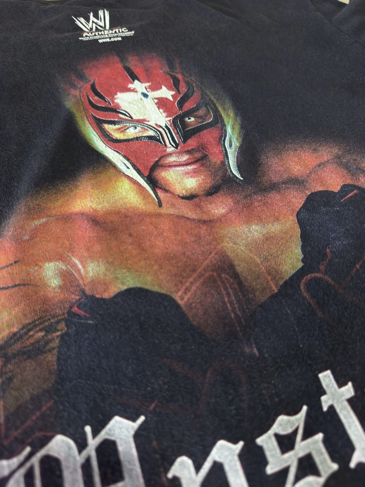 WWF 2002-2004 Rey Mysterio 619 WrestleMania XX 20 00s WWE Shirt Size US L / EU 52-54 / 3 - 7 Thumbnail