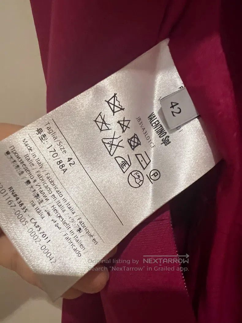 Valentino Valentino Mulberry silk dress Size S / US 4 / IT 40 - 4 Thumbnail