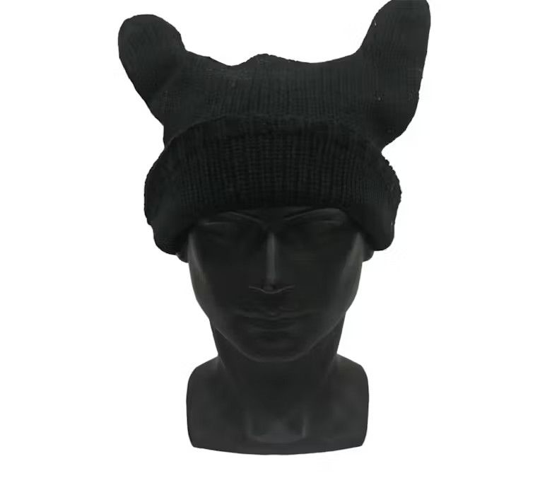 image of Devil Horn Beanie Hat, Men's