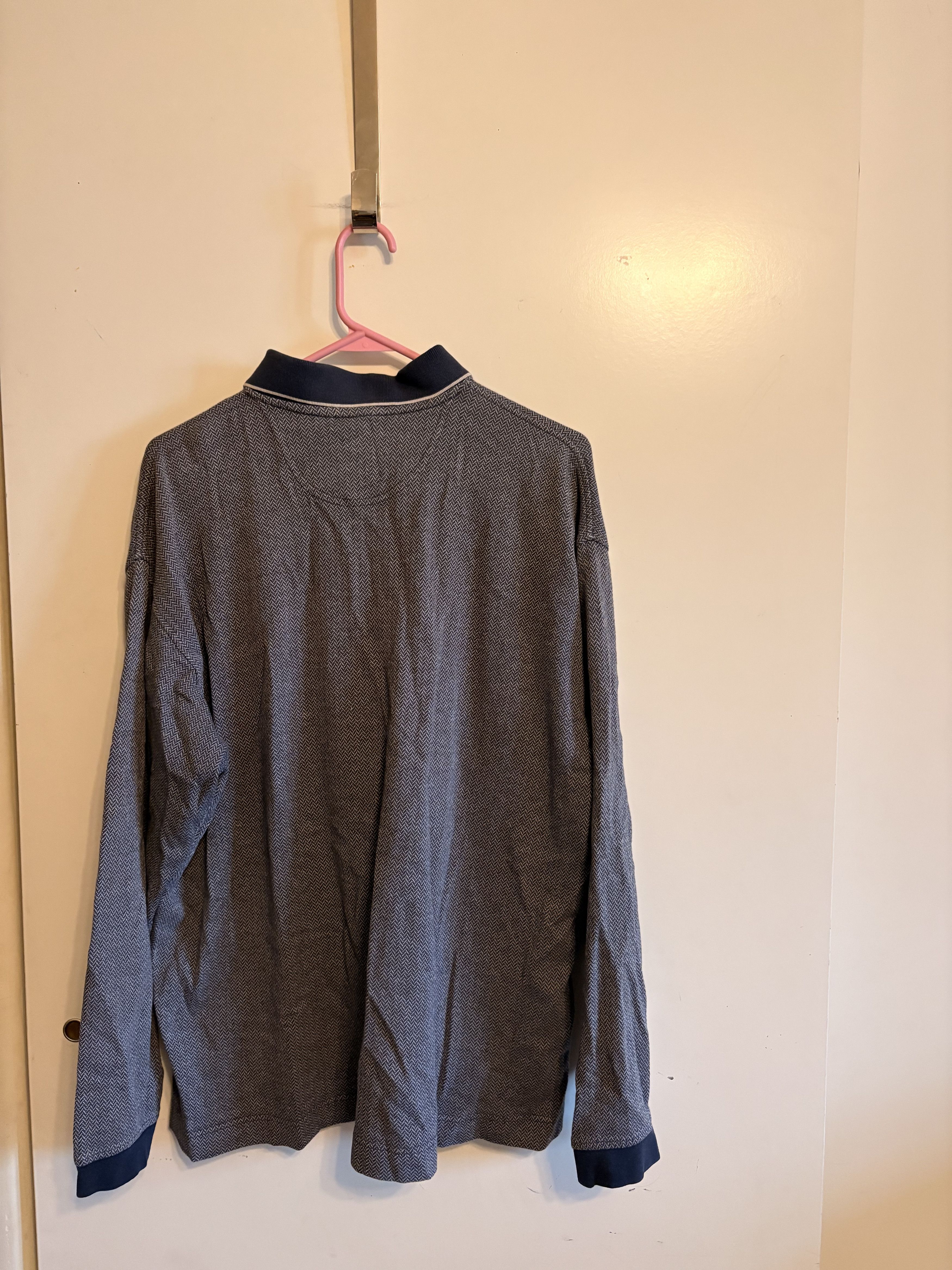 Dockers Vintage Dockers Long Sleeve Polo Shirt XL/L Size US L / EU 52-54 / 3 - 4 Thumbnail