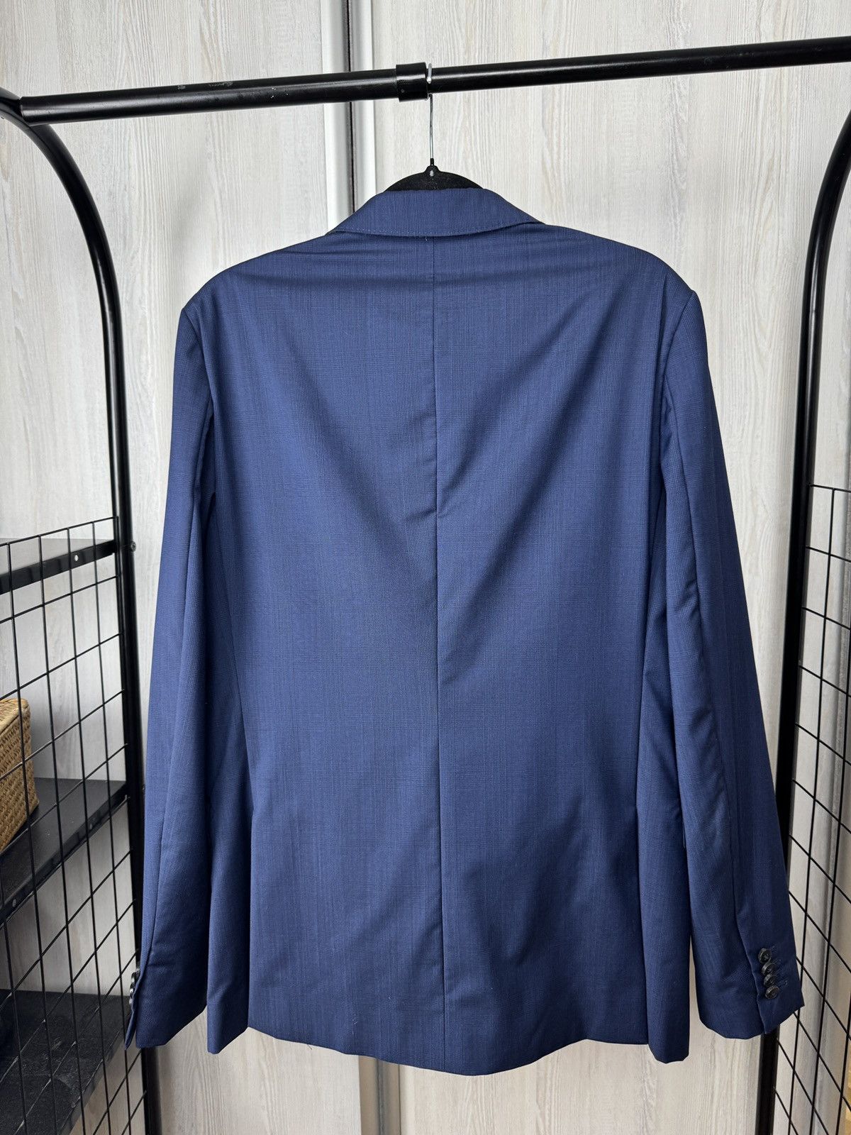 Z Zegna Z Zegna Ermenegildo Zegna wool checkered blue 2 pcs suit Size 42L - 8 Thumbnail