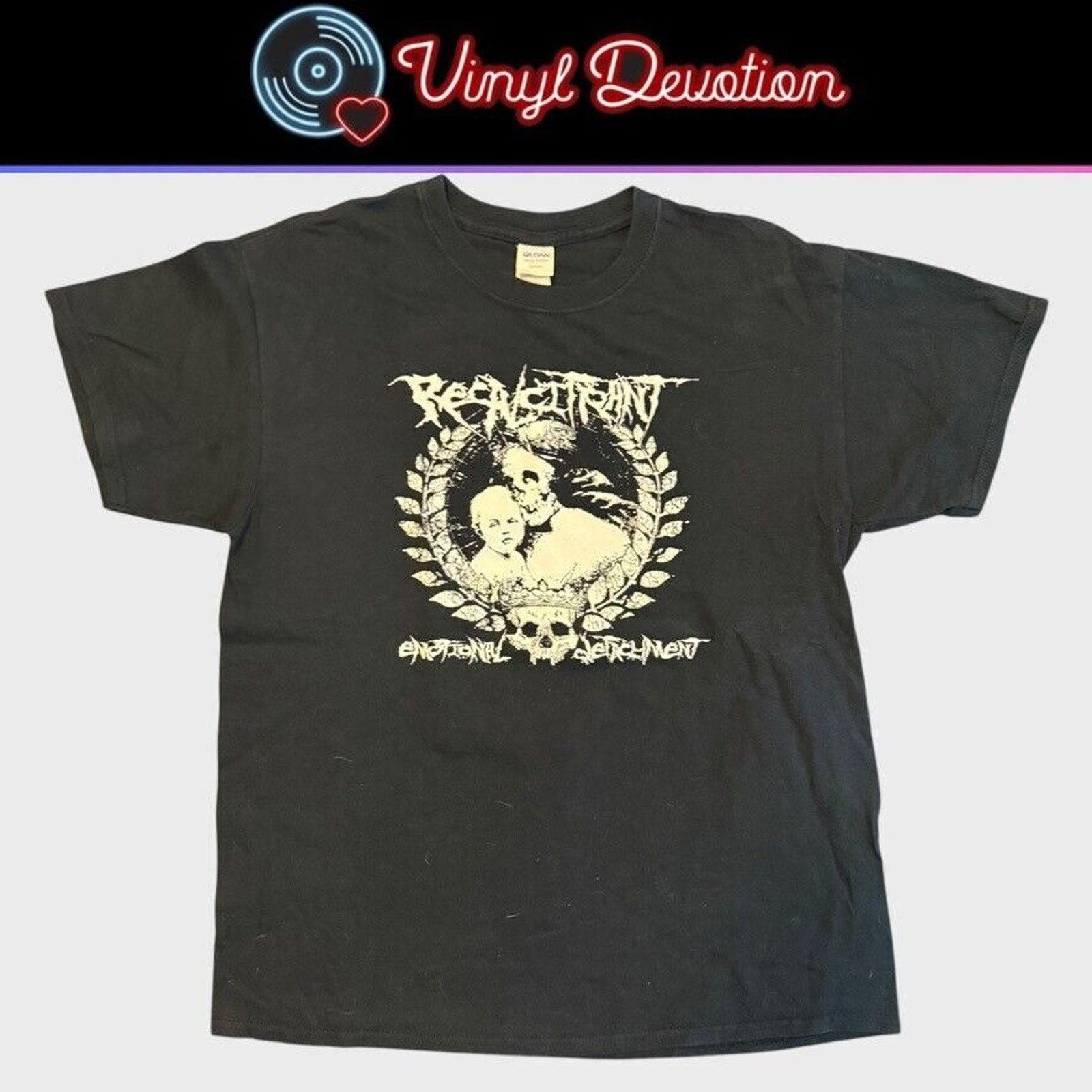Fruit Of The Loom Recalcitrant Grindcore Band Shirt Size L Size US L / EU 52-54 / 3 - 1 Thumbnail