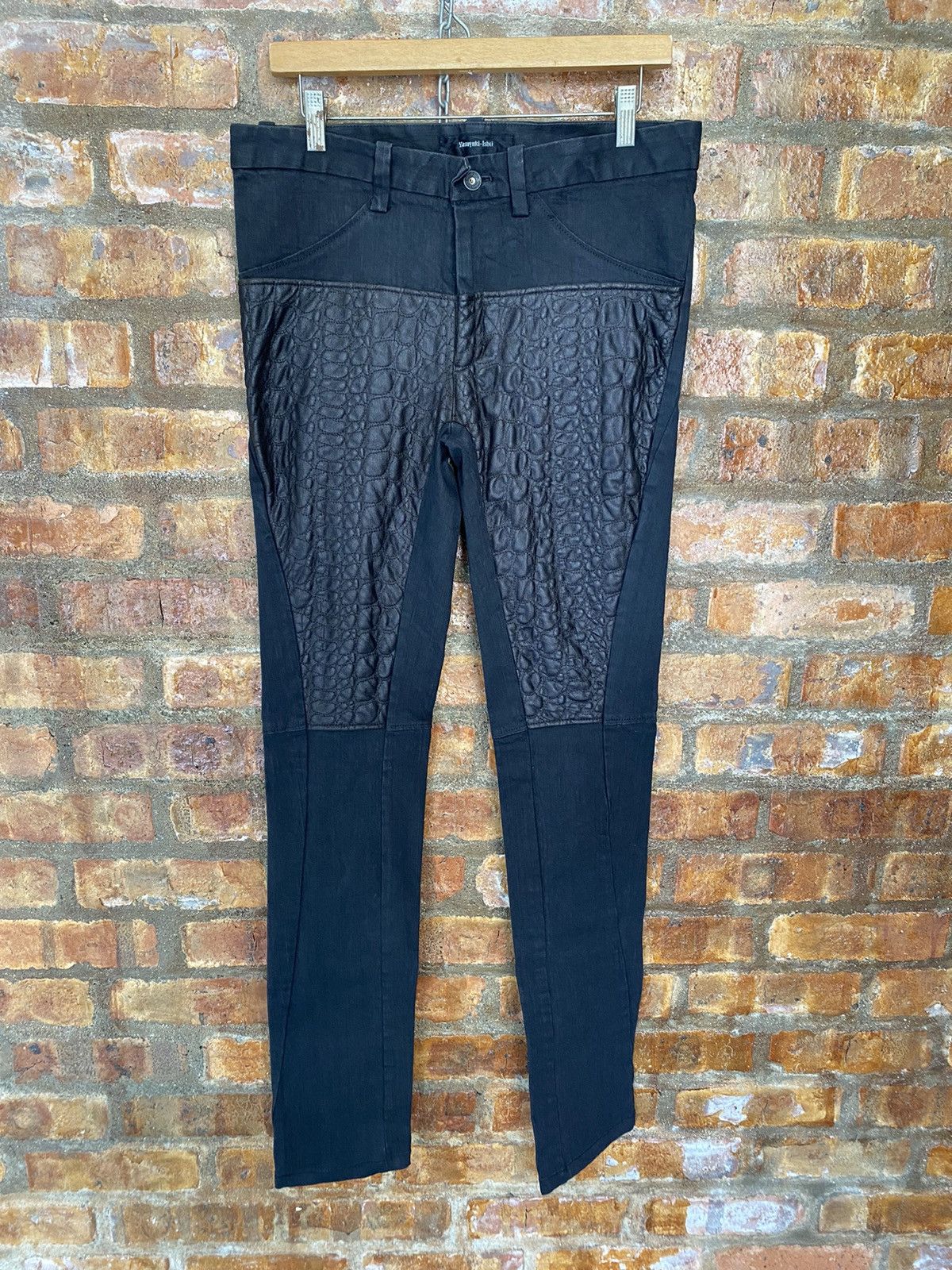 Yasuyuki Ishii SS14 Yasuyuki Ishii Autre-Y Crocodile pants Size 32" / US 10 / IT 46 - 6 Thumbnail