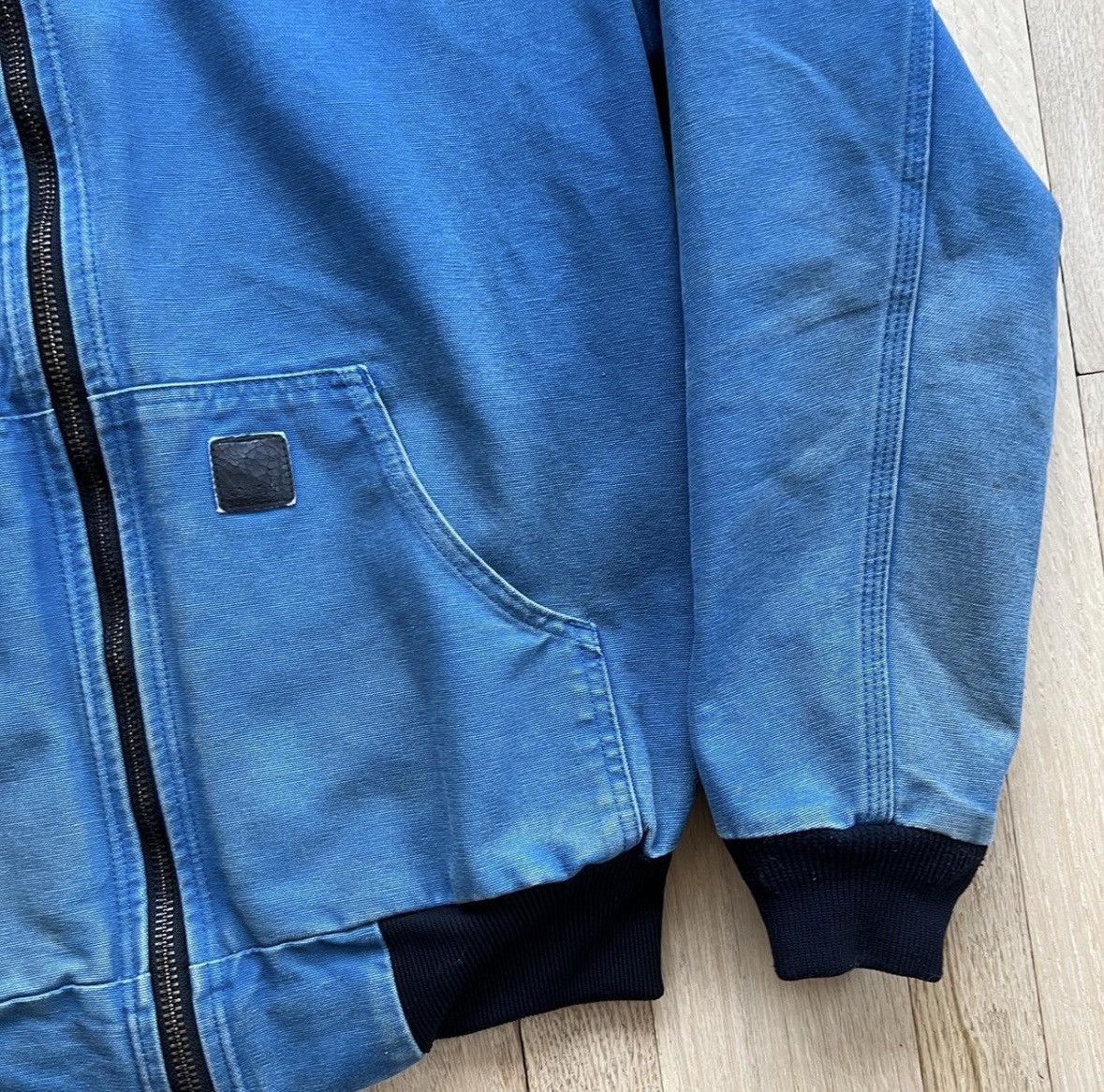 Carhartt Vintage Carhartt Active Jacket blue/black Size US L / EU 52-54 / 3 - 6 Thumbnail