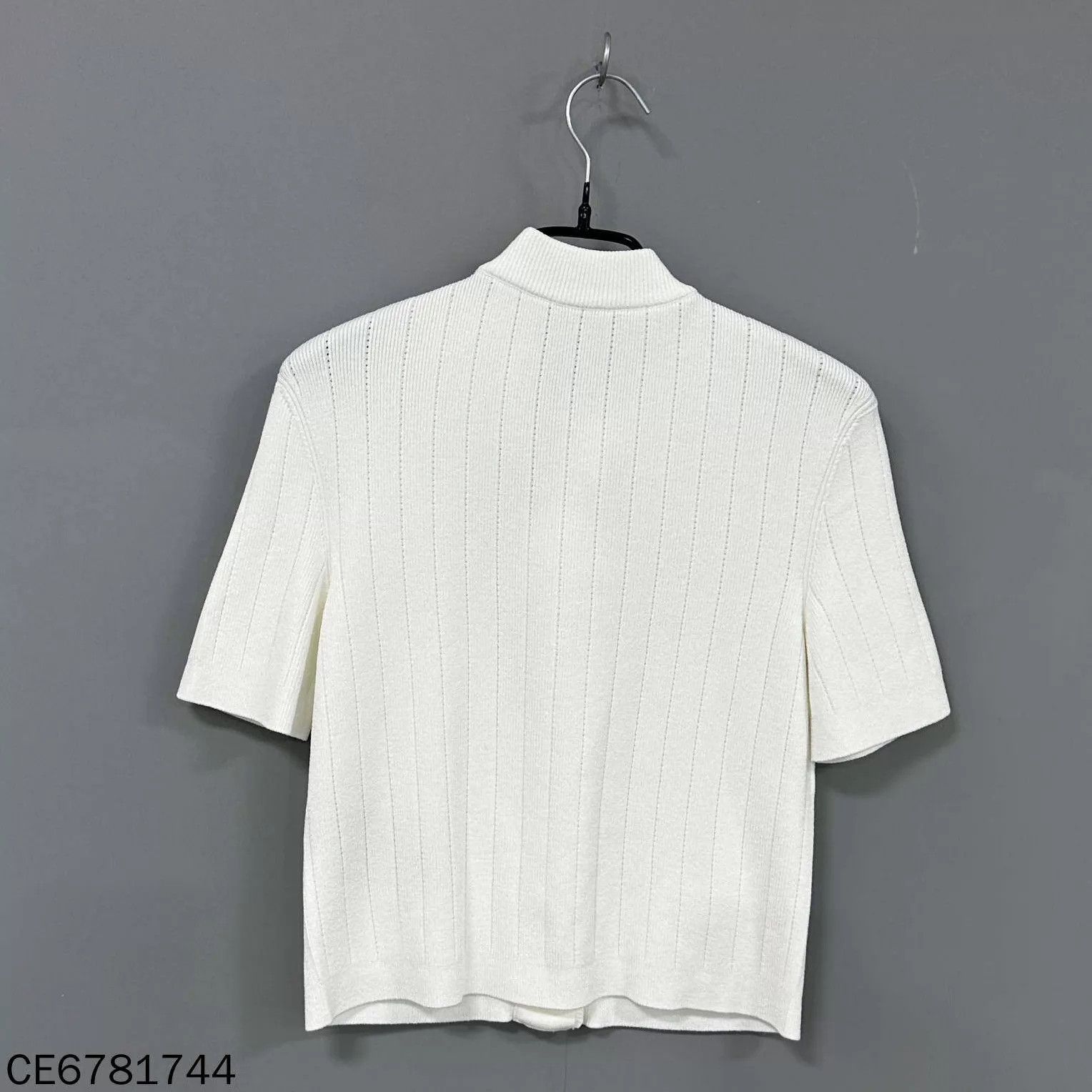 Balmain BALMAIN Women's Knit-Sleeve Gold Button Jacket 38 Size XS / US 0-2 / IT 36-38 - 3 Thumbnail